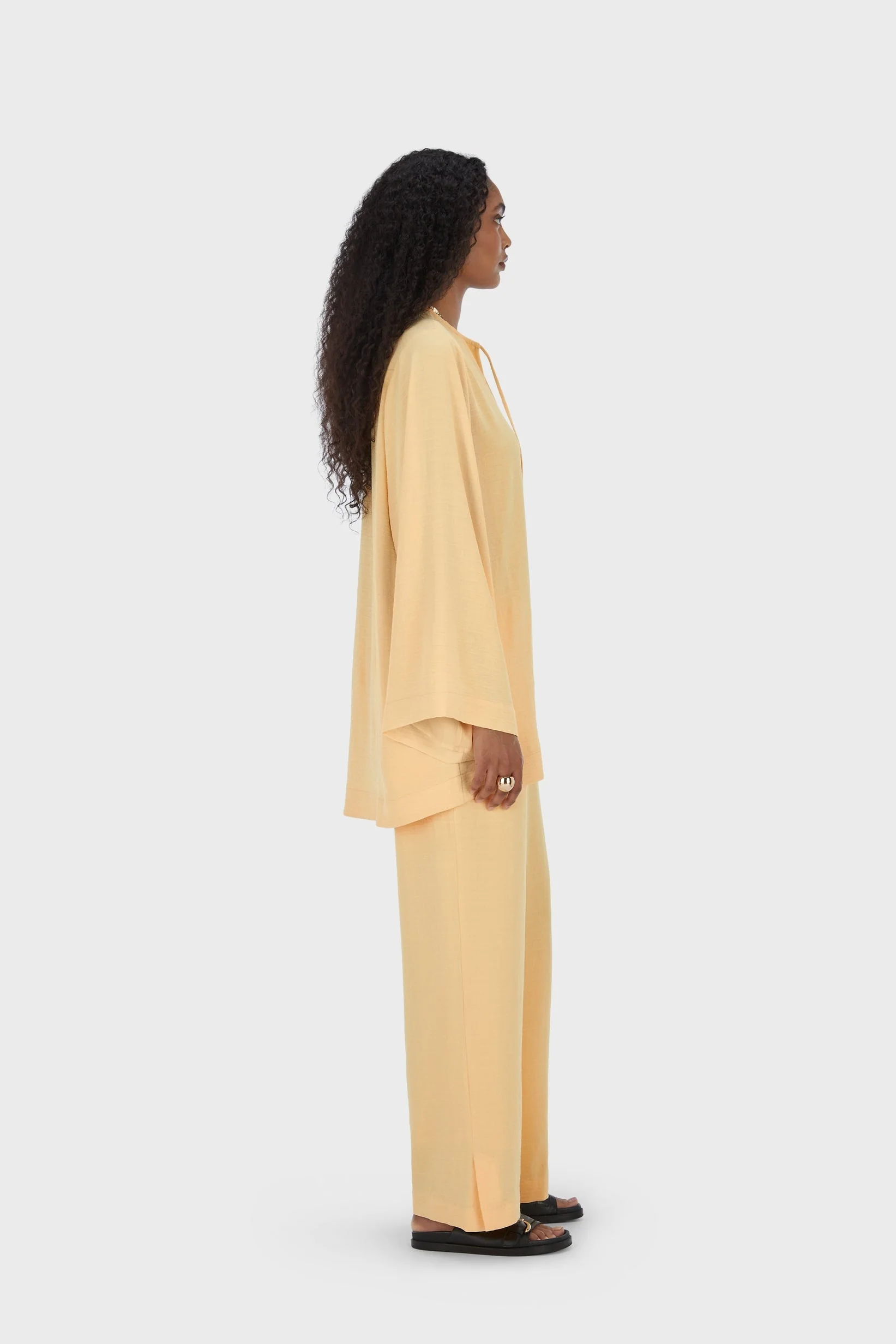 Summer Stripe Top | Sunset Yellow - Image 2