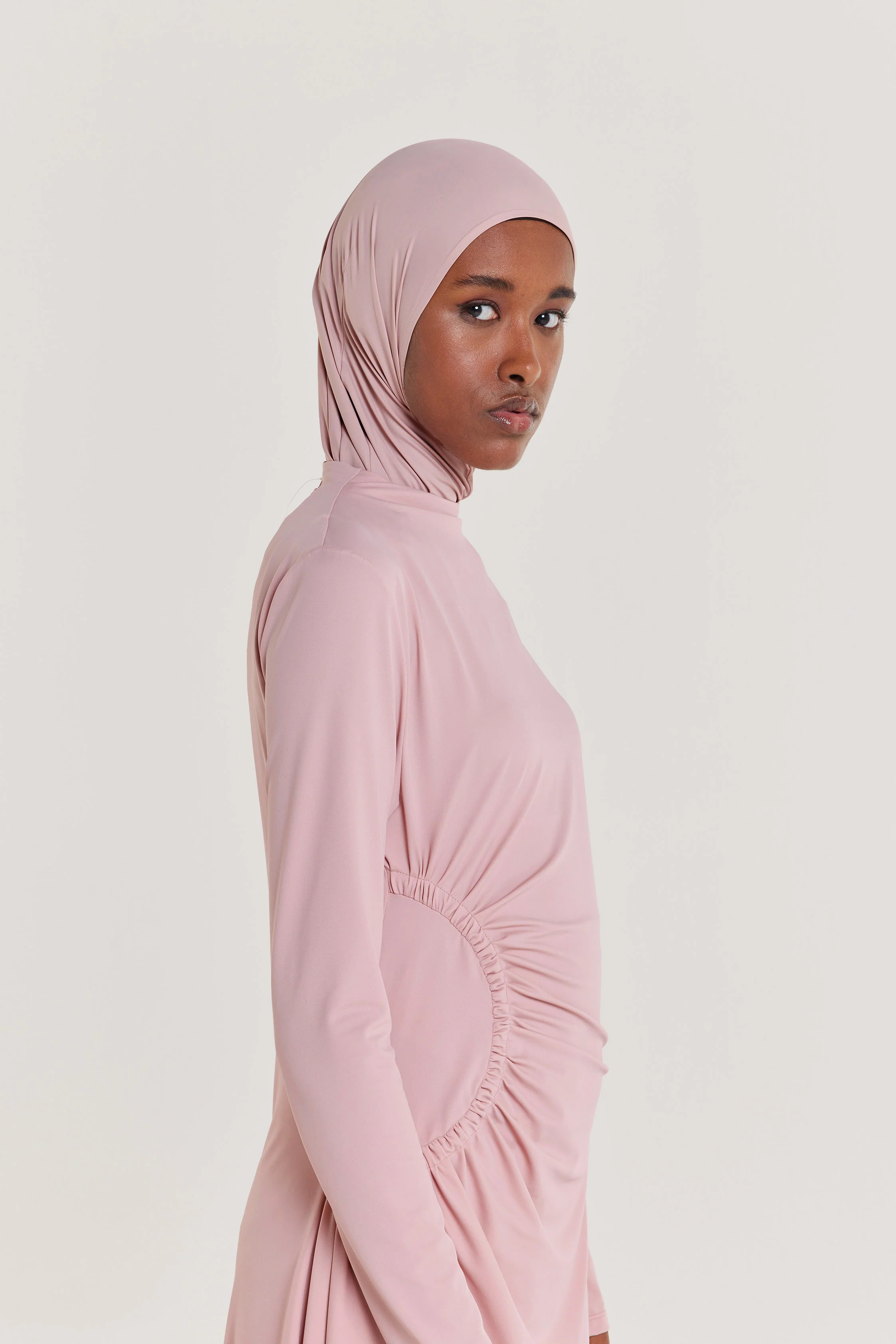 Swim Hijab | Dark Rose