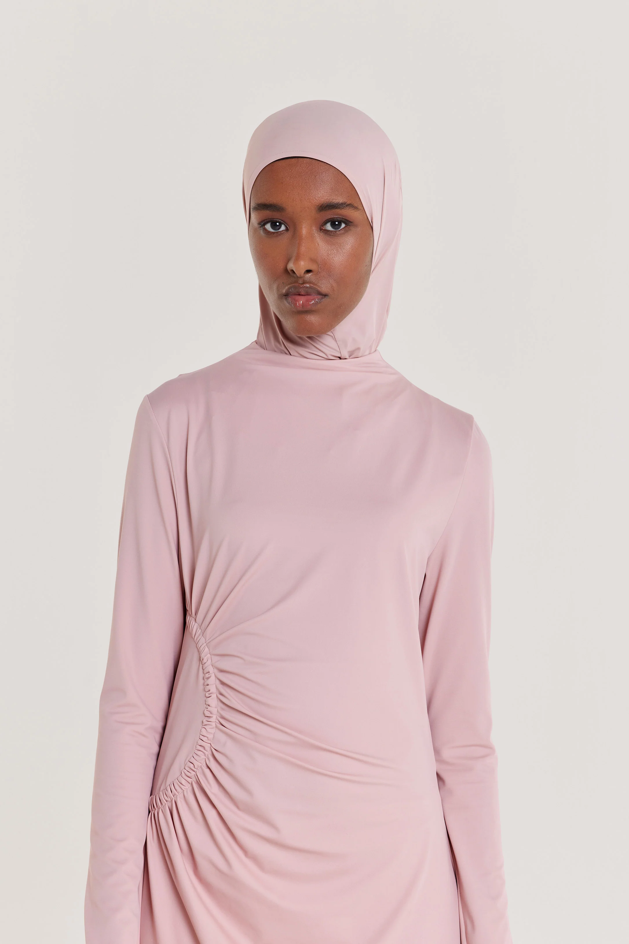 Swim Hijab | Dark Rose - Image 3