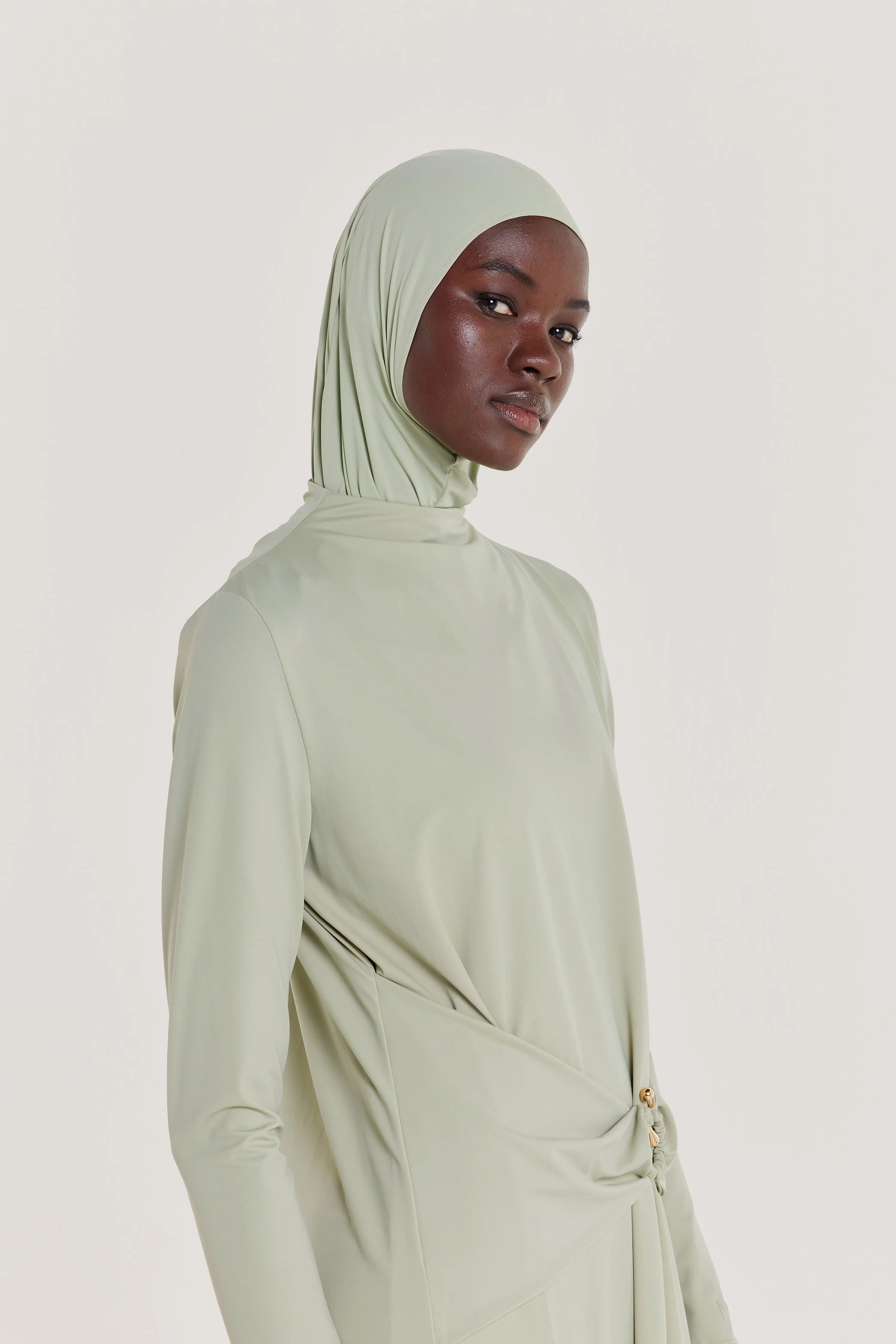 Swim Hijab | Matcha - Image 3
