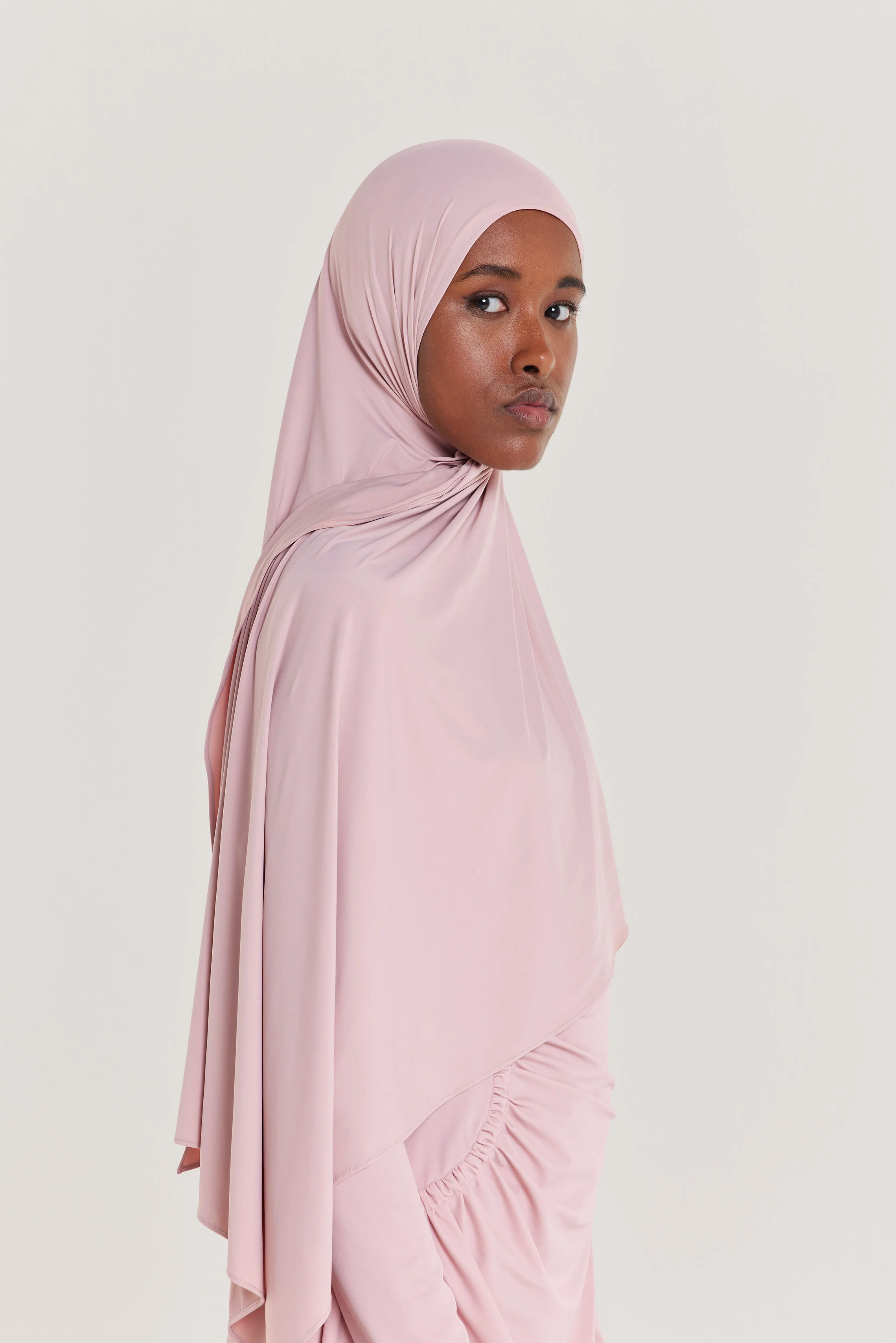 Swim Scarf | Dark Rose