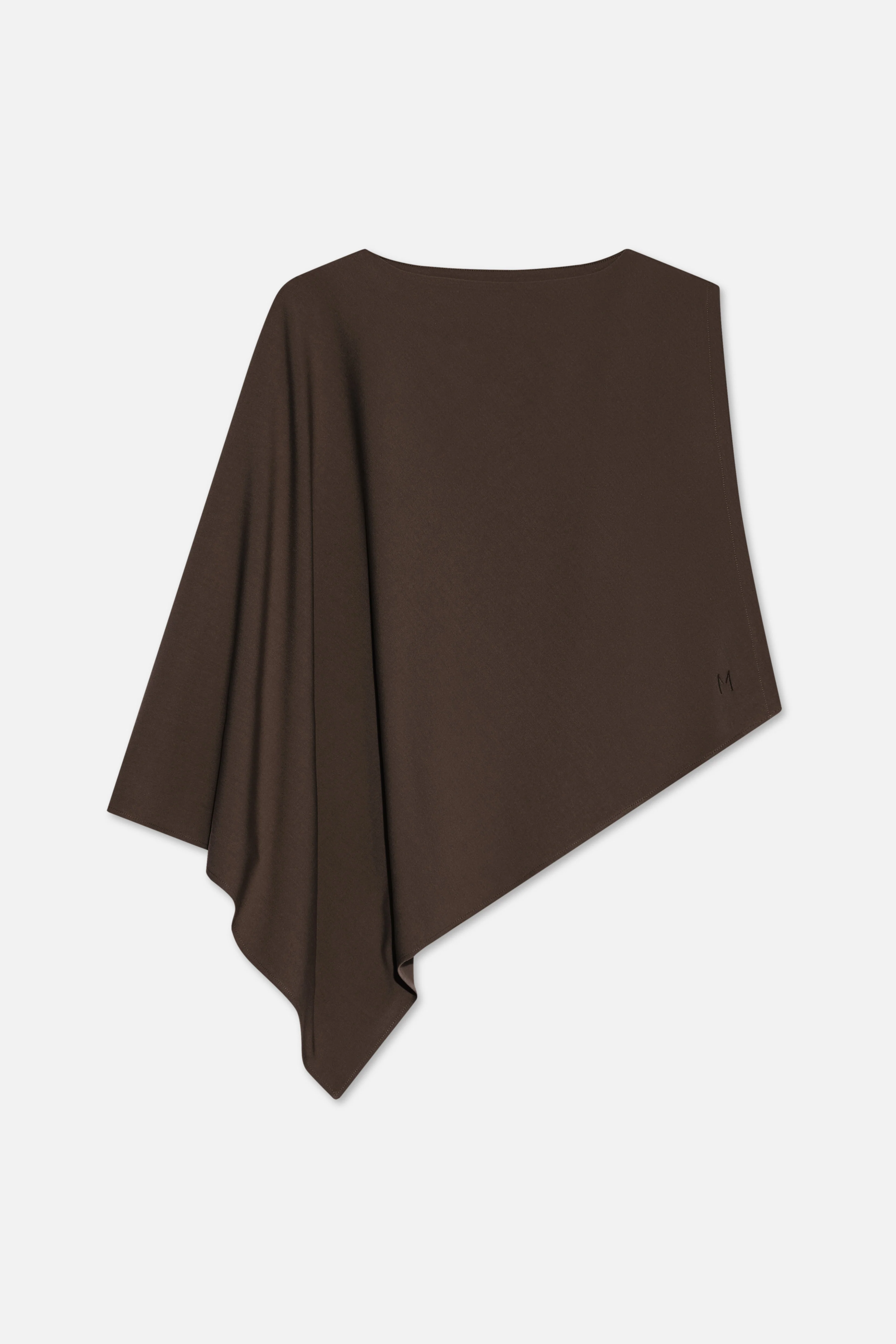 Tailored Cape | Dark Brown - Image 6