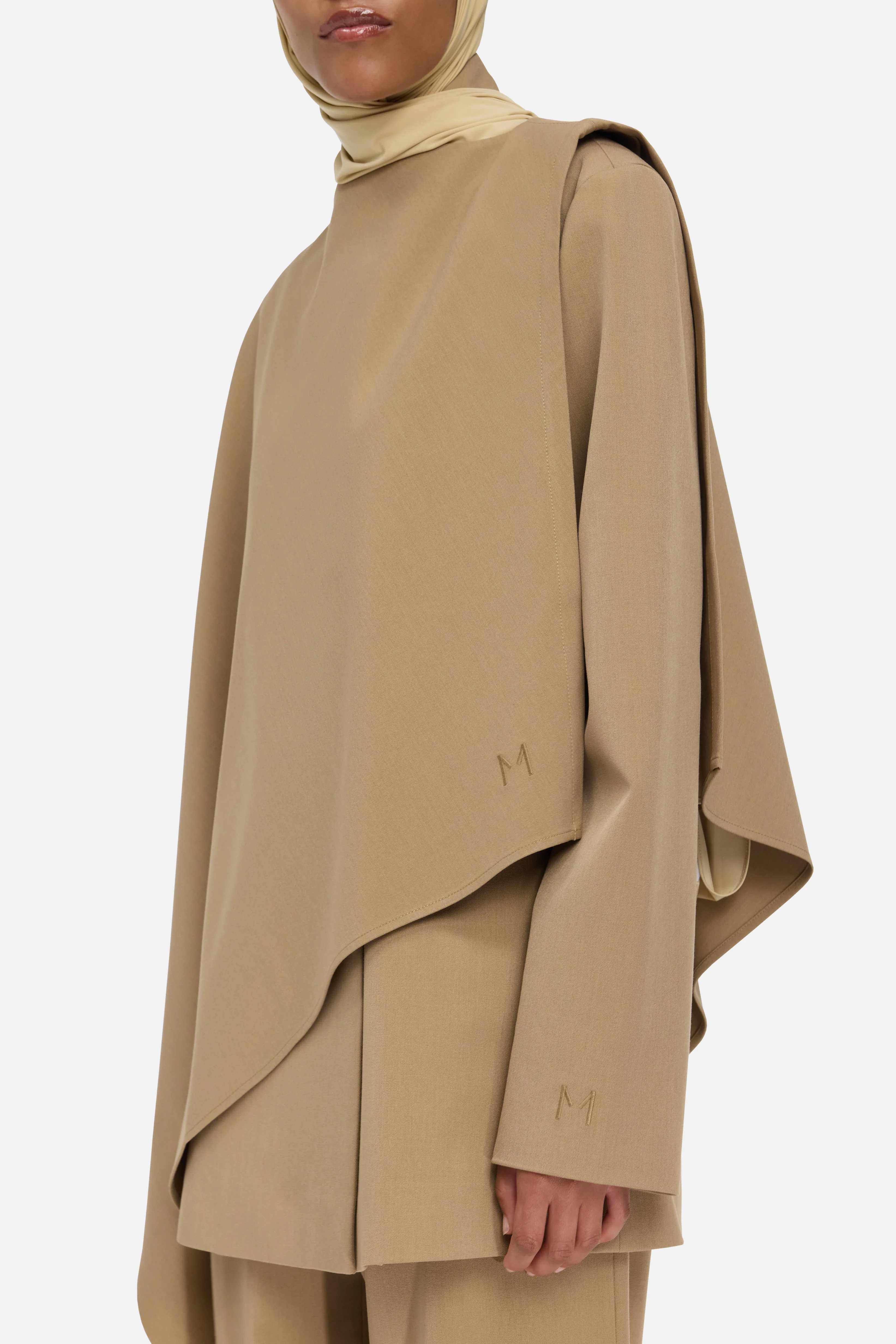 Tailored Cape | Walnut - Image 3
