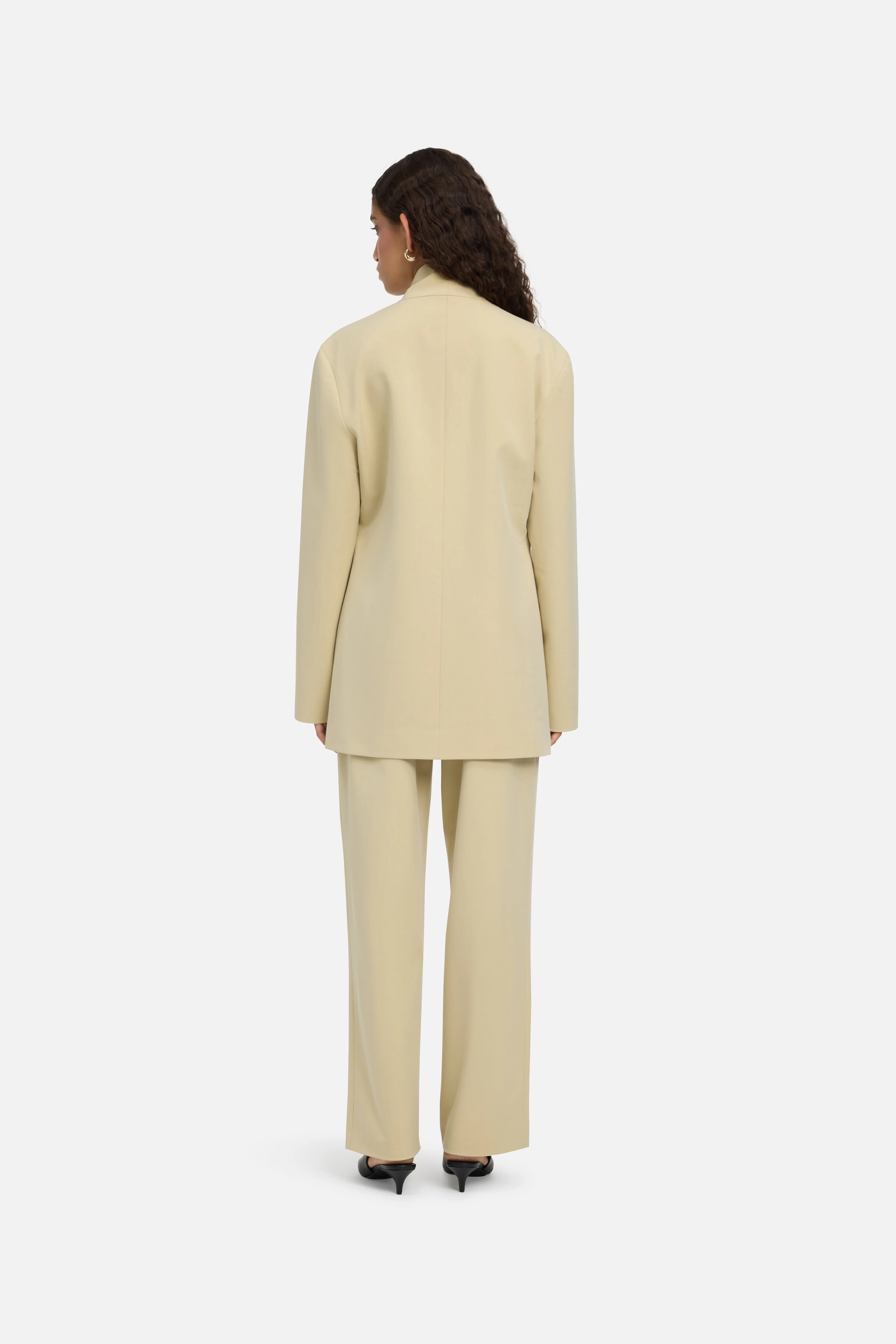 Tailored Oversized Blazer | Desert Clay - Image 2