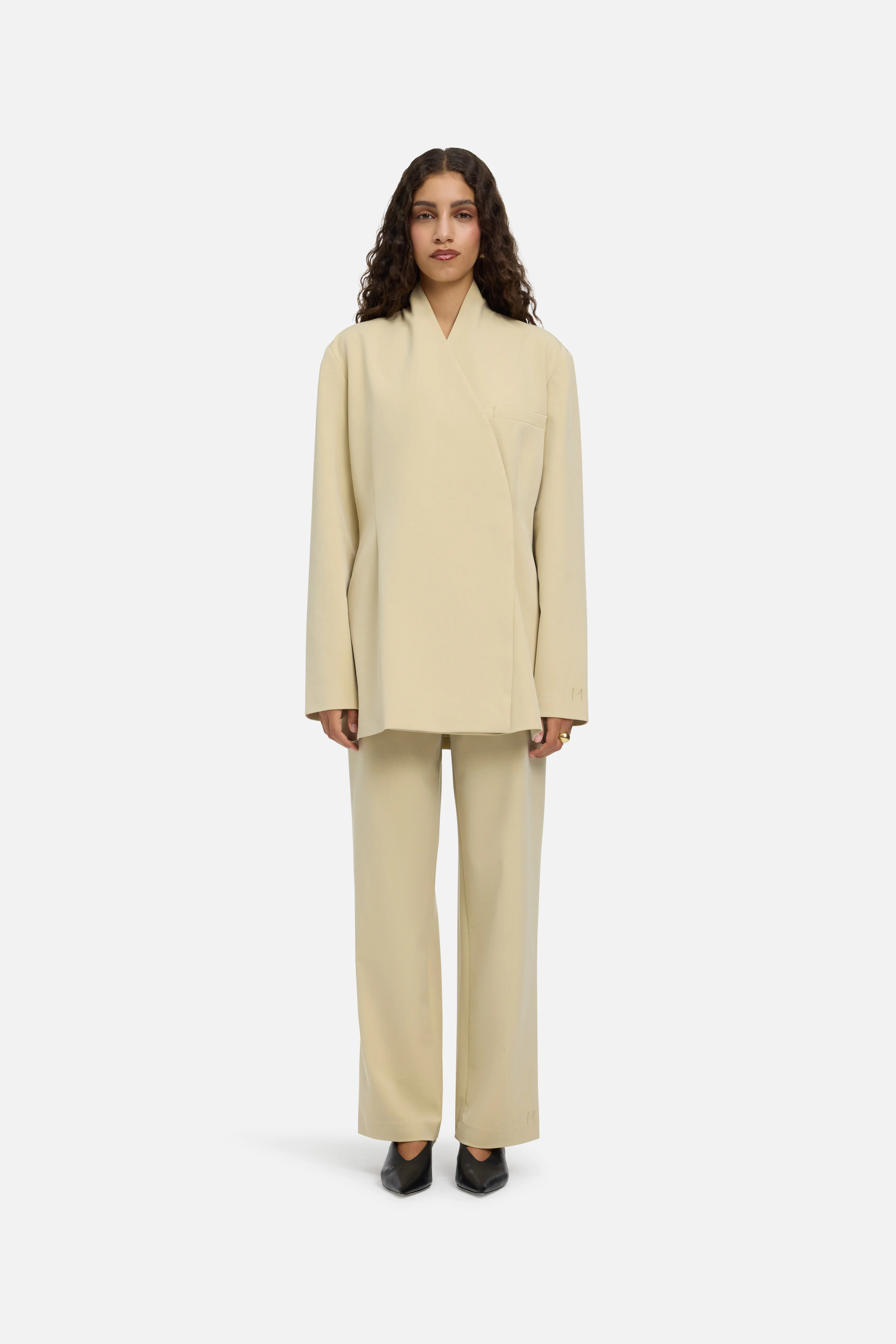 Tailored Oversized Blazer | Desert Clay - Image 7