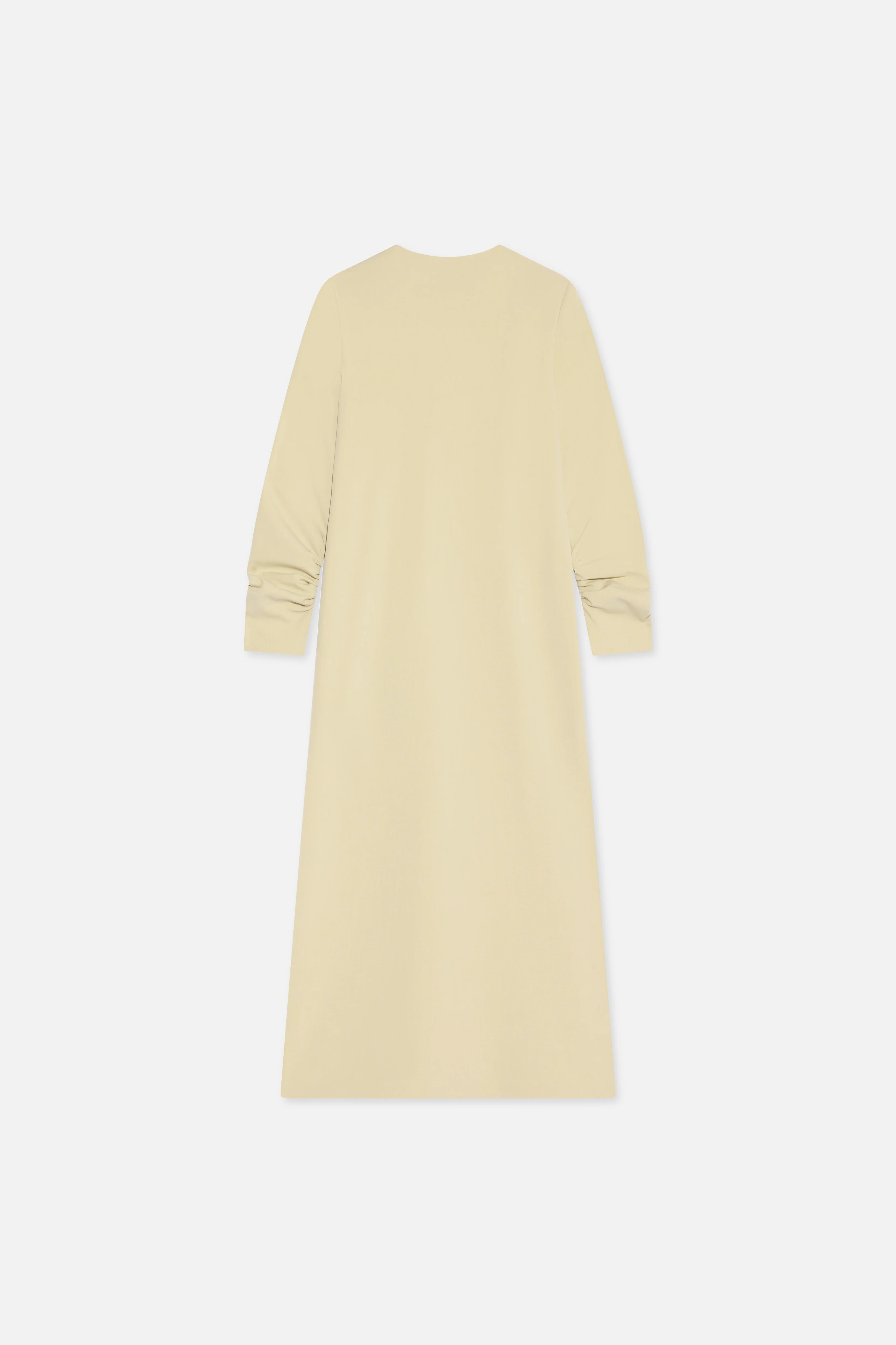 Tailored V-Neck Dress | Desert Clay - Image 4