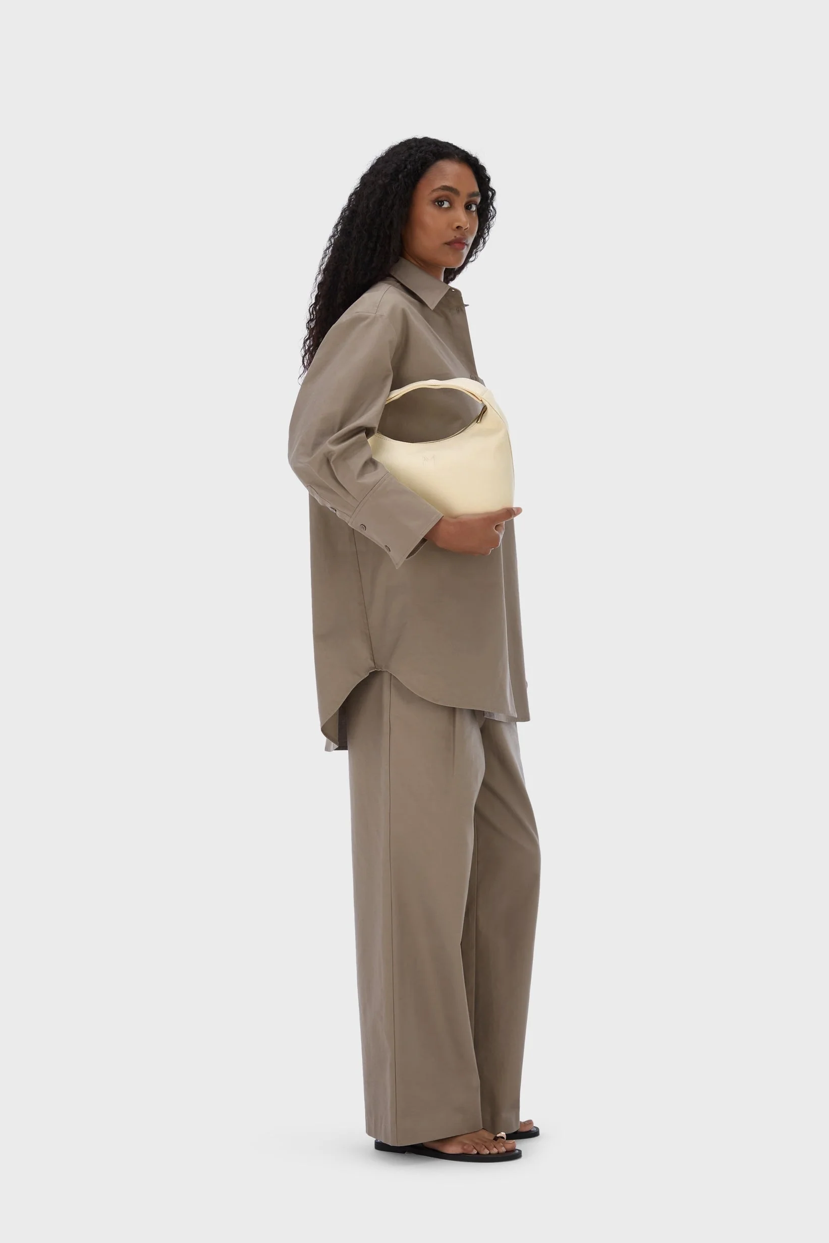 The Mini Canvas Bag | Ivory - Image 3