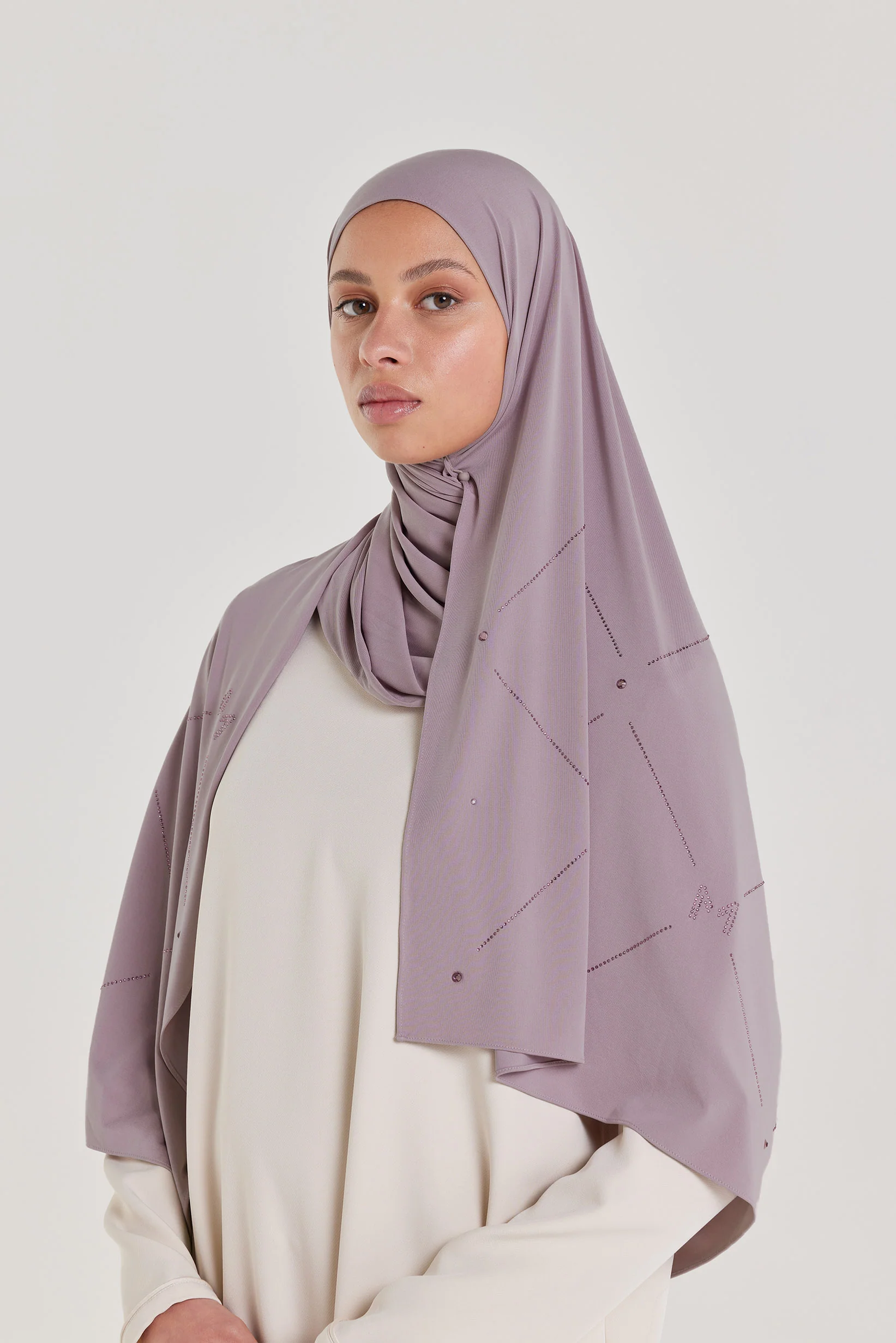 The Pearl Monogram - Breathable Jersey | Purple Ash - Image 2