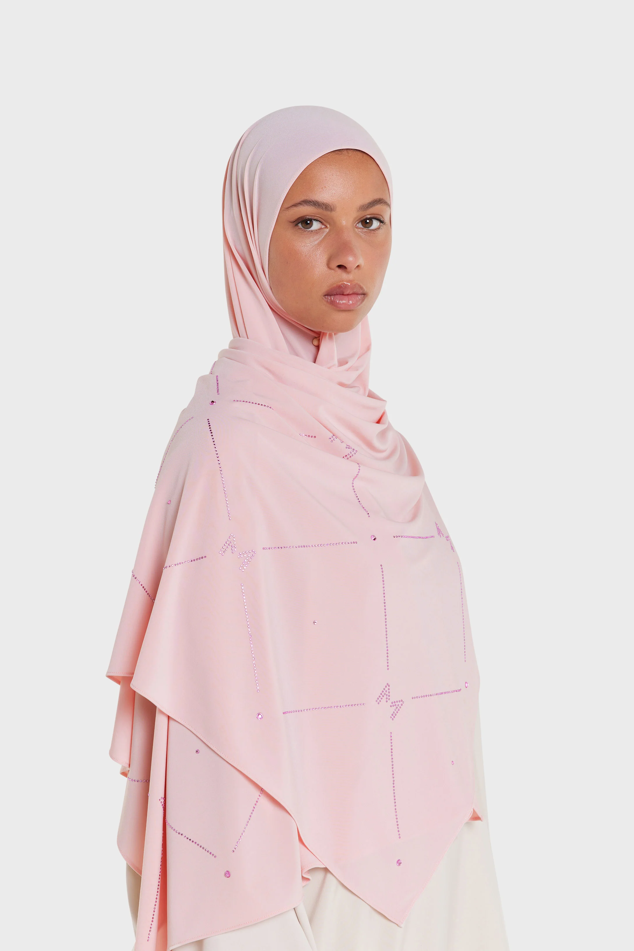 The Pearl Monogram - Premium Jersey | Baby Pink - Image 2