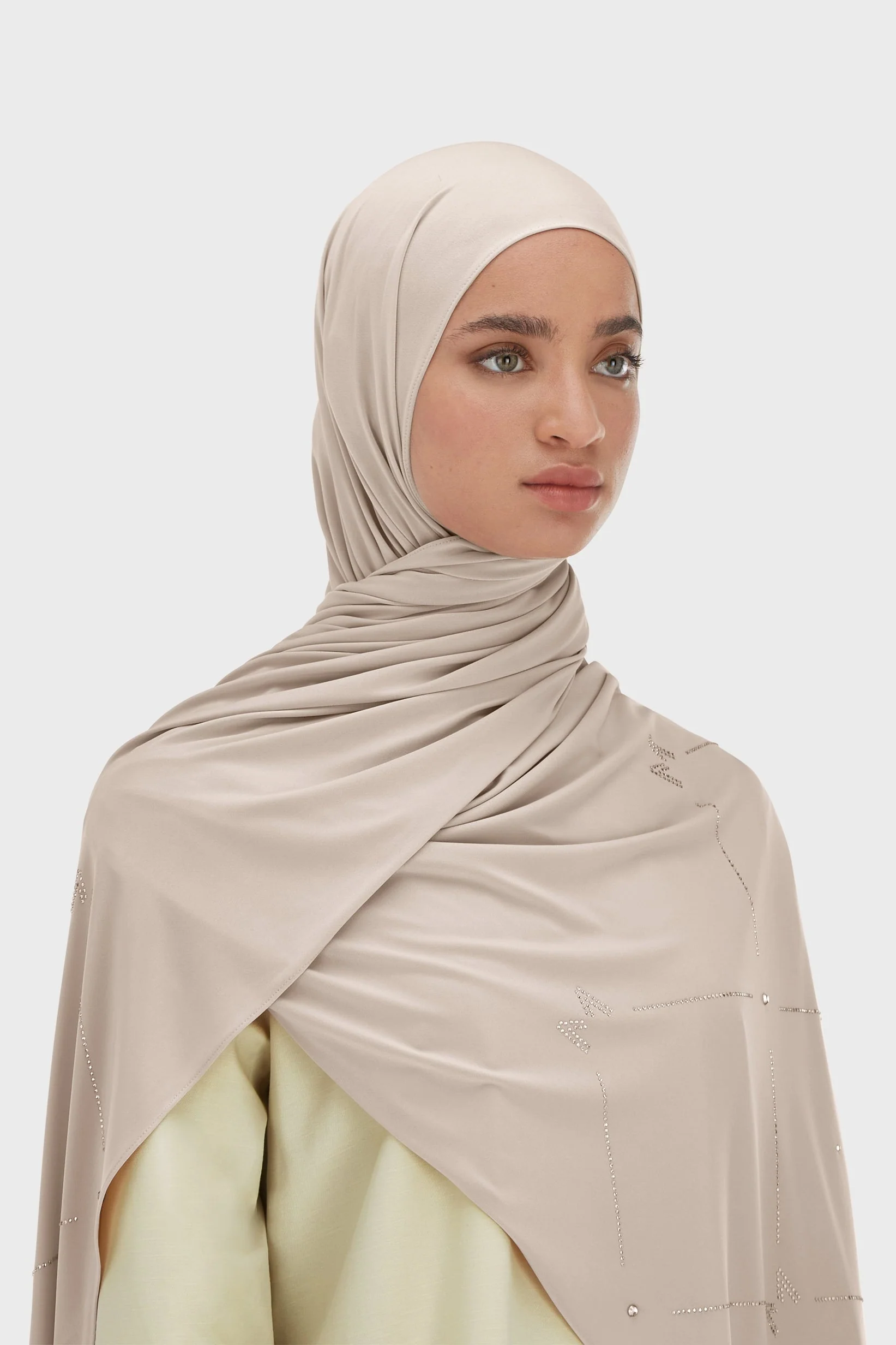 The Pearl Monogram - Premium Jersey | Grey Tan - Image 2