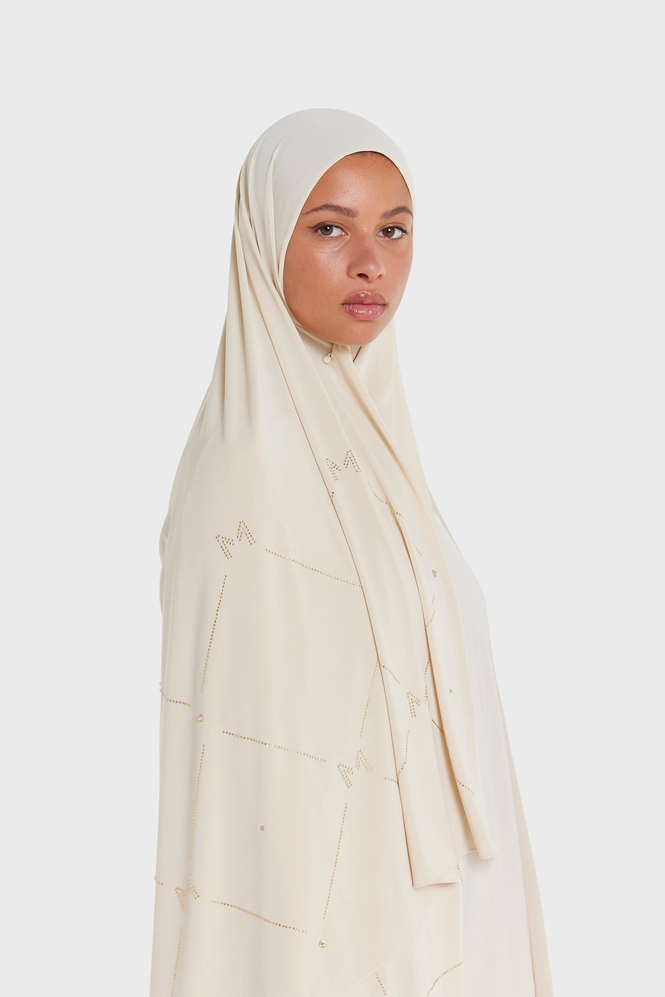 The Pearl Monogram - Premium Jersey | Honey Beige - Image 2