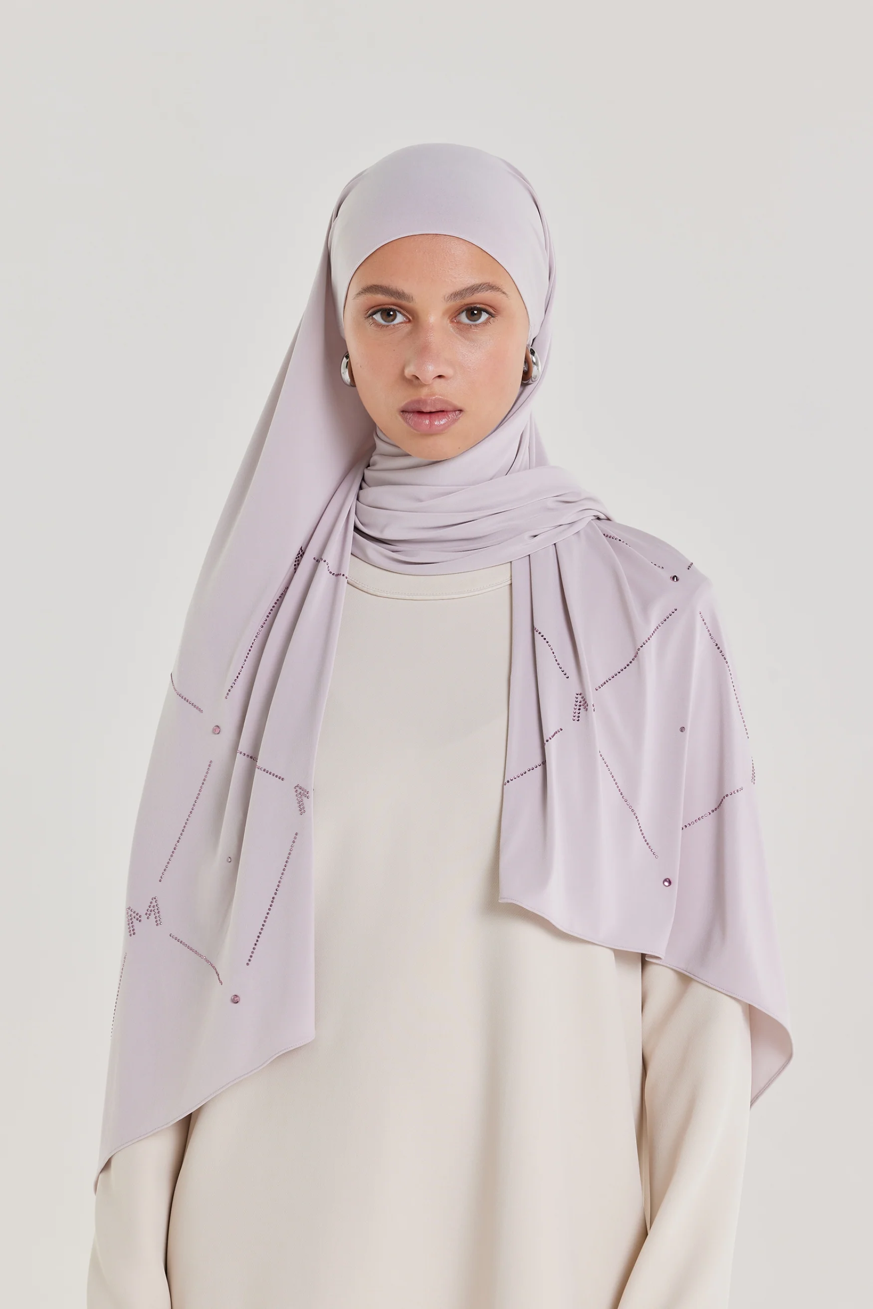 The Pearl Monogram - Premium Jersey | Lilac