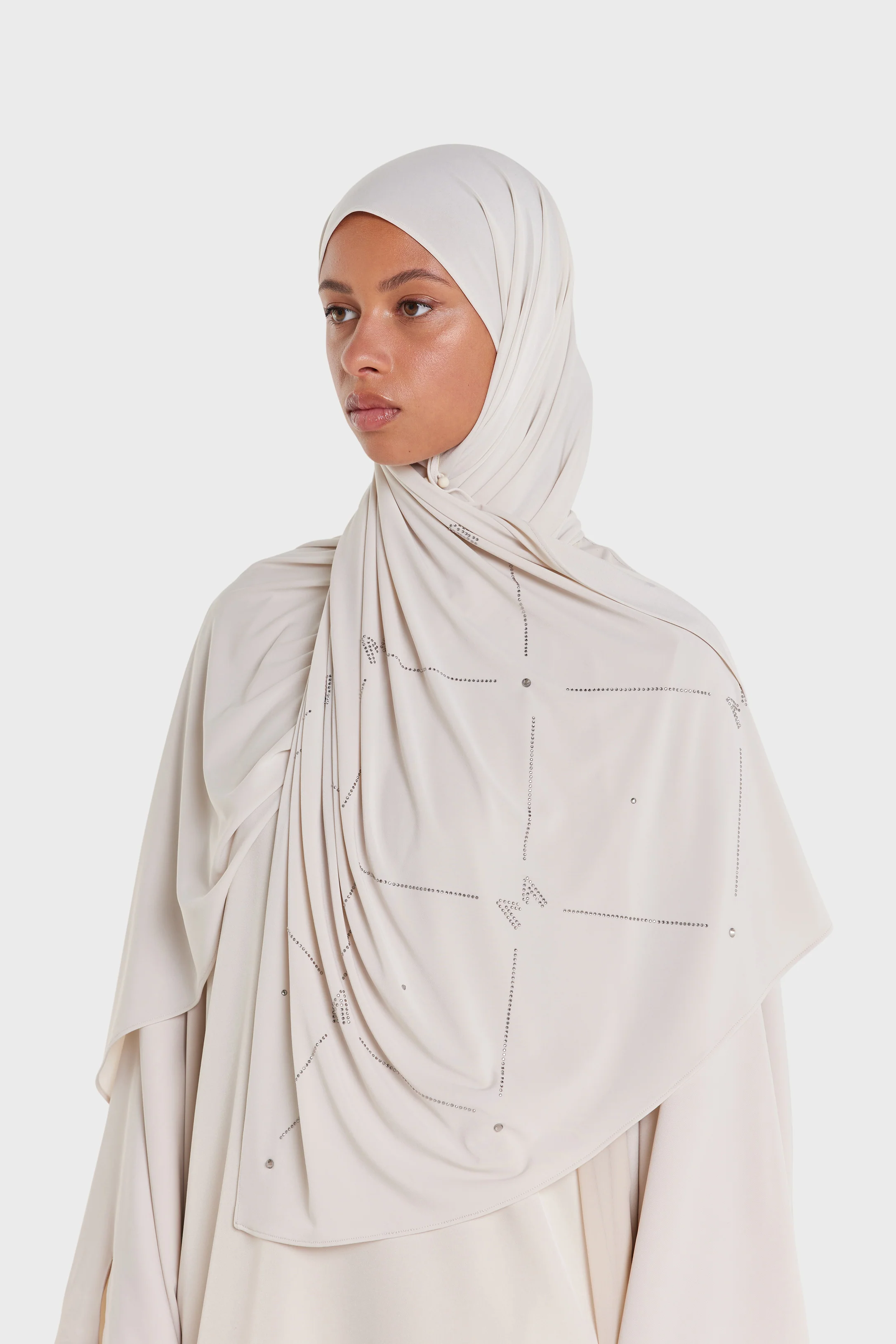 The Pearl Monogram - Premium Jersey | Moon Grey - Image 2