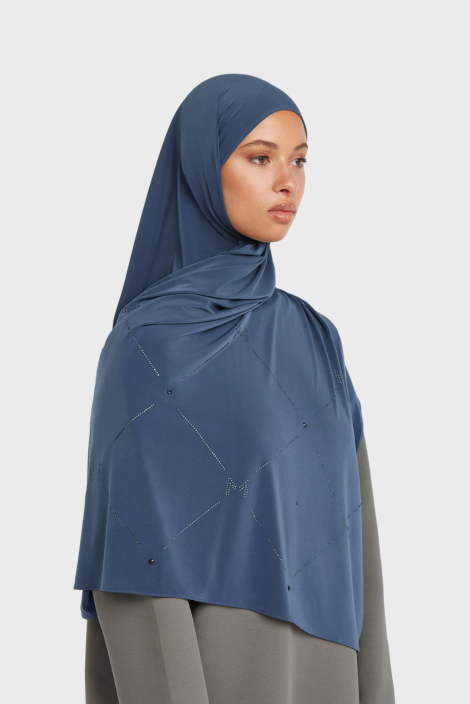The Pearl Monogram - Premium Jersey | Navy - Image 2