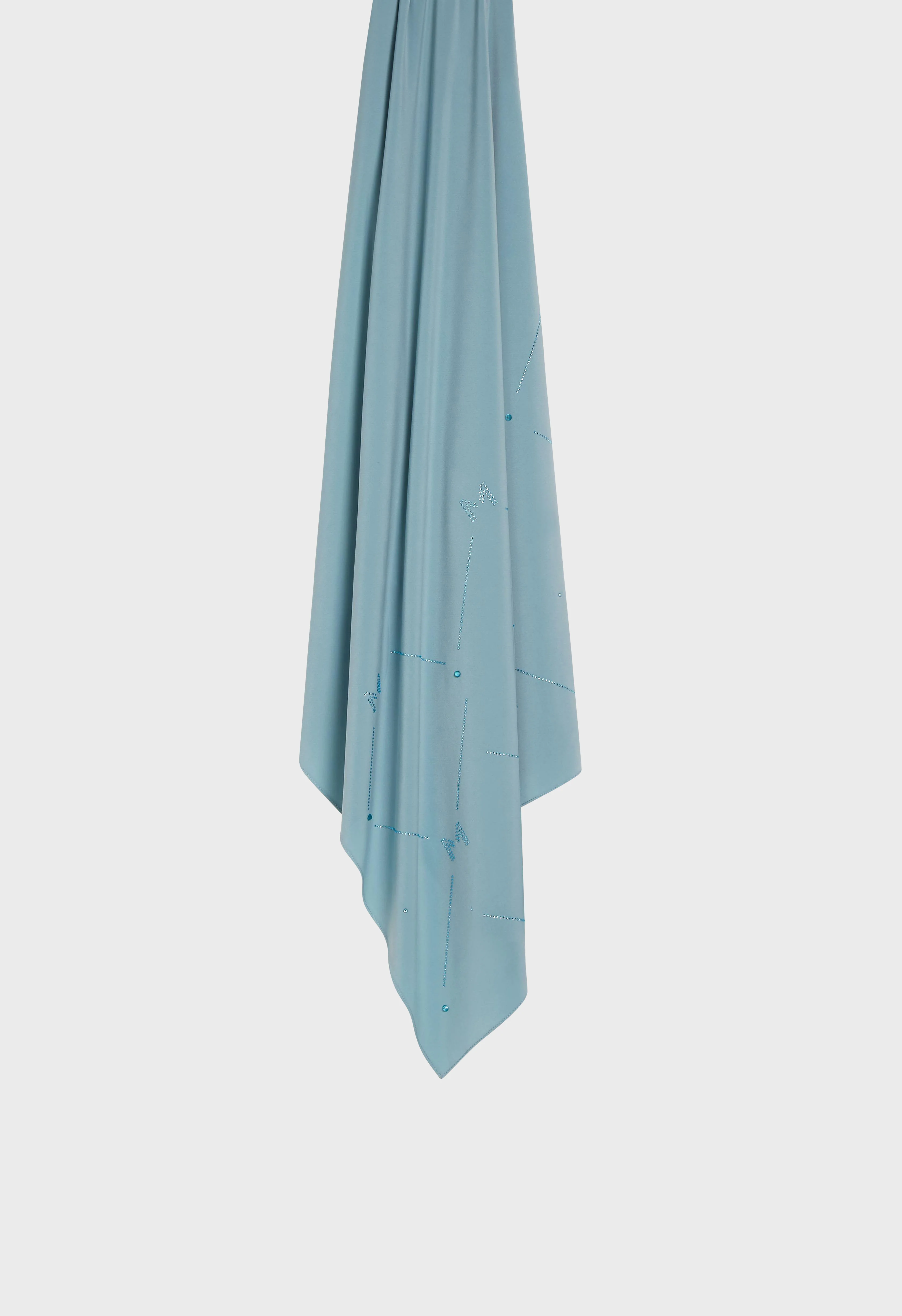 The Pearl Monogram - Premium Jersey | Stone Blue - Image 3
