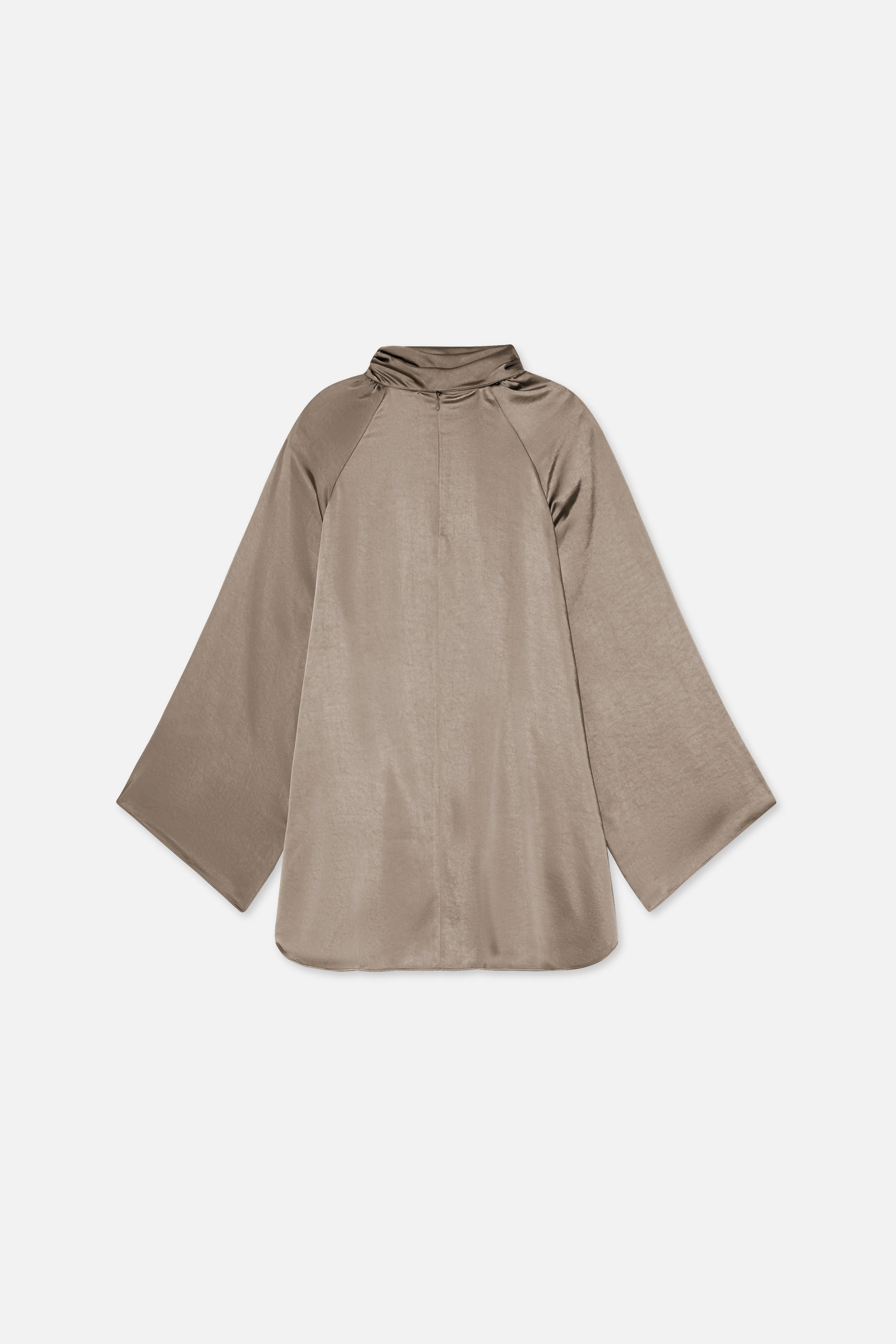 Volume Sleeve Blouse | Milky Cacao - Image 7