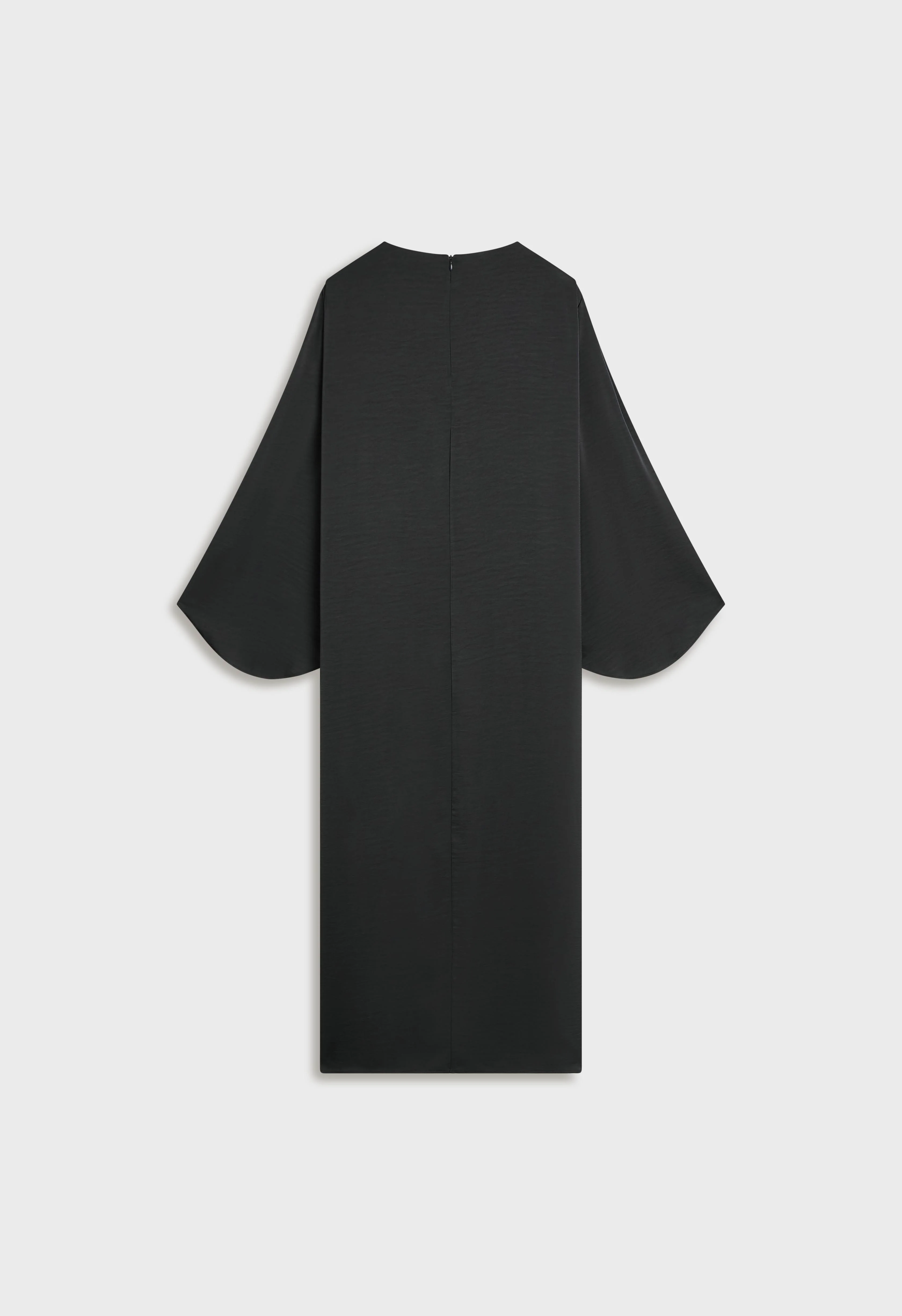 Volume Sleeve Dress | Black - Image 4