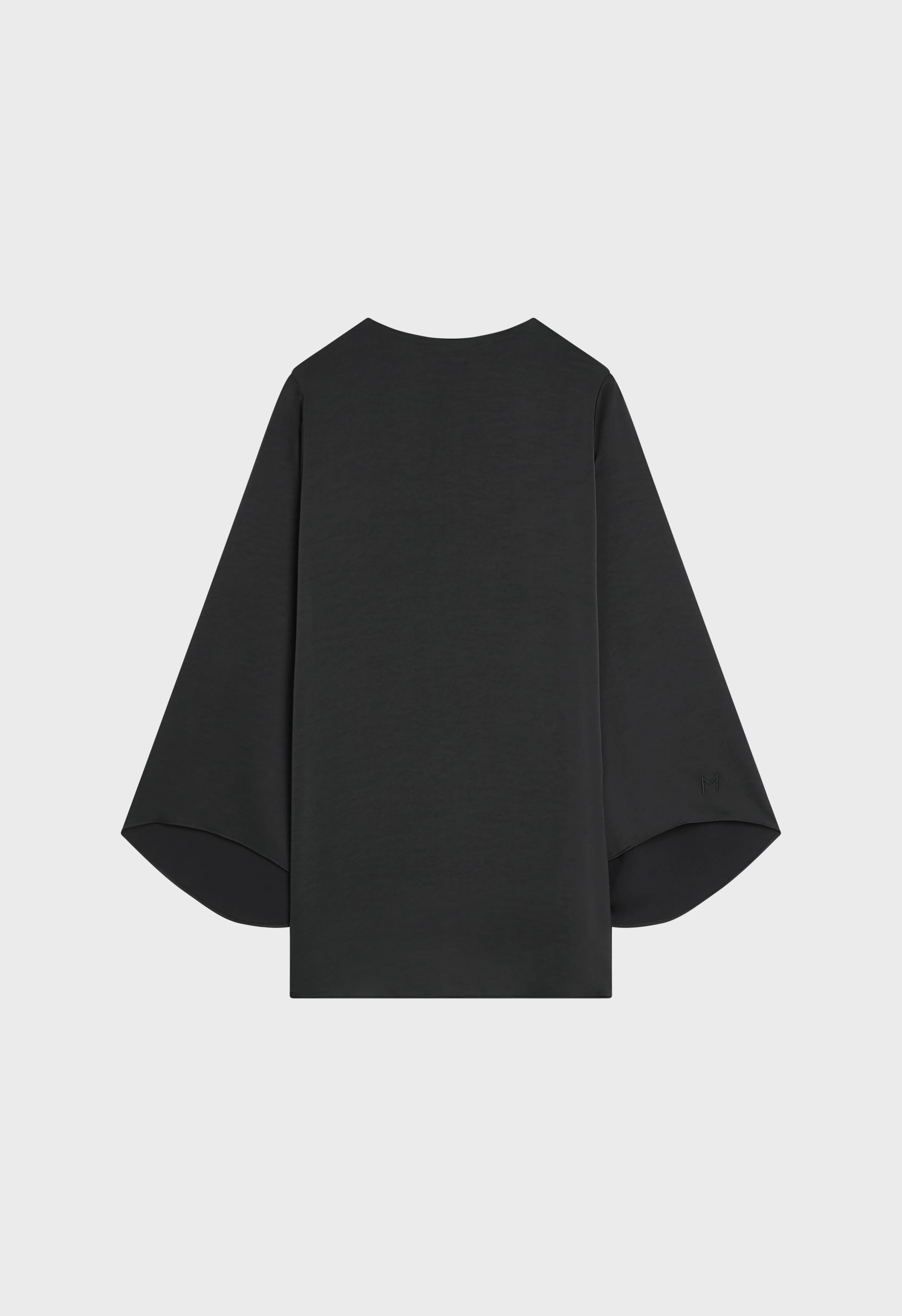 Volume Sleeve Top | Black - Image 3