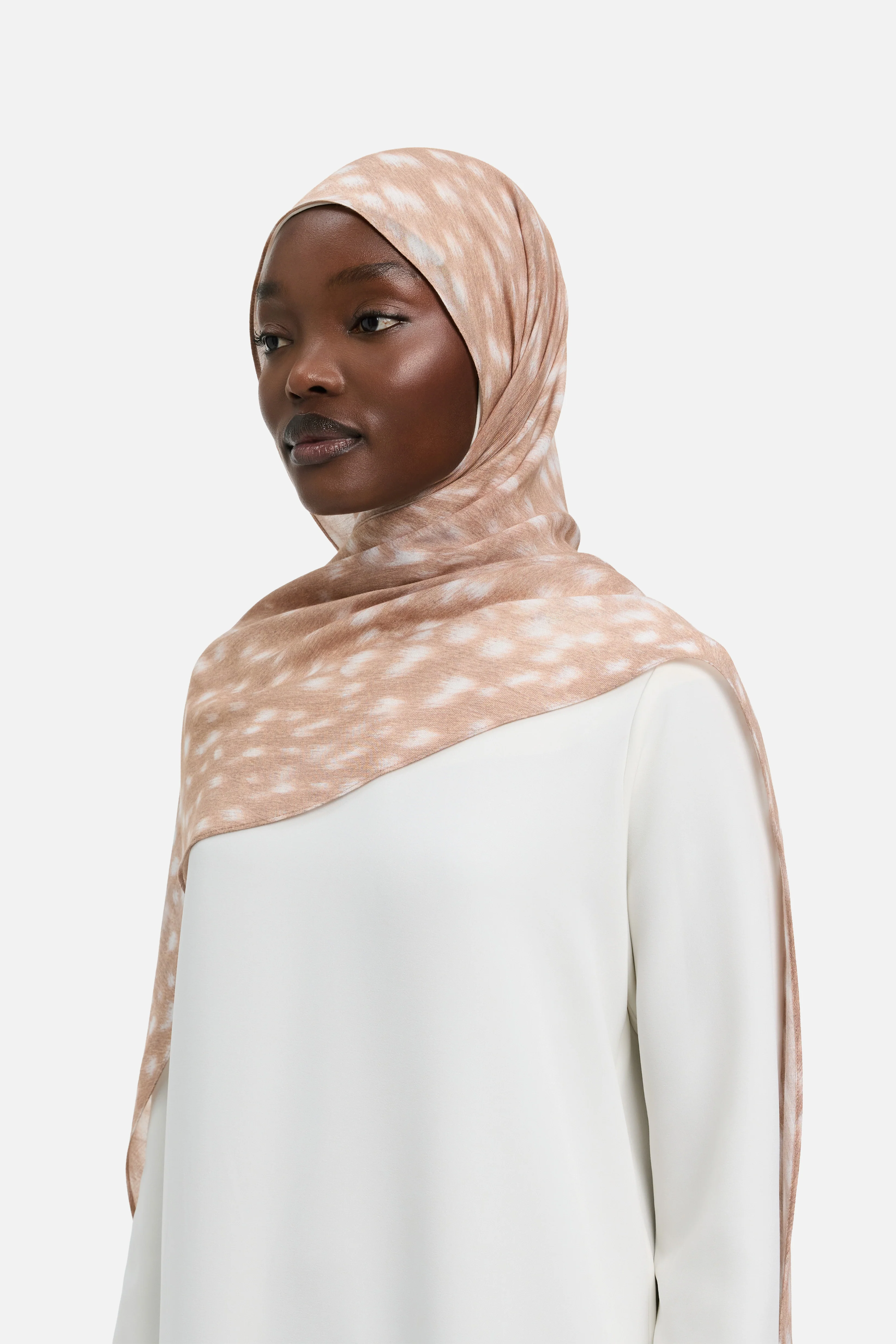 Weightless Woven Scarf | Bambi Print - Image 2