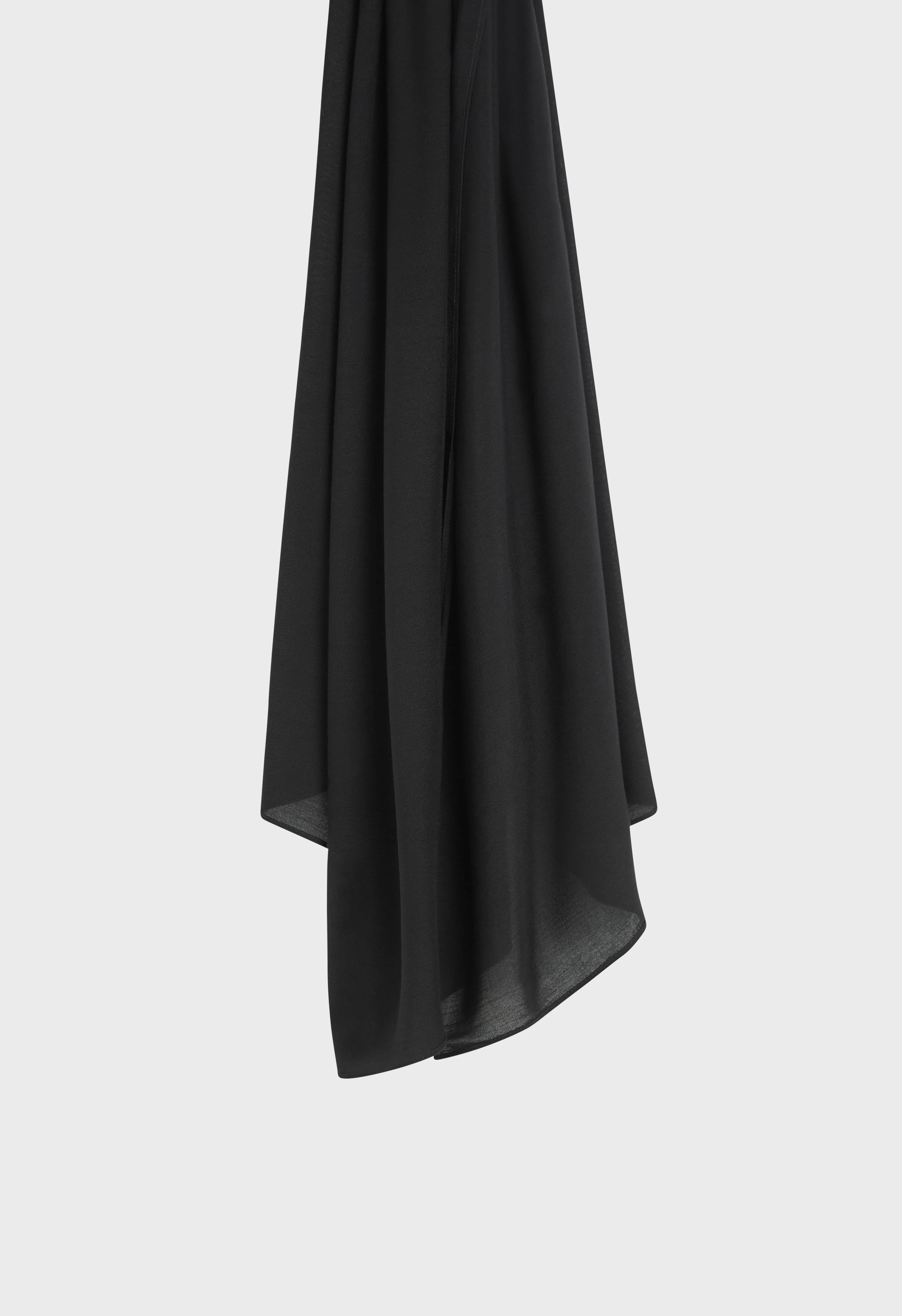 Weightless Woven Scarf | Black - Image 3