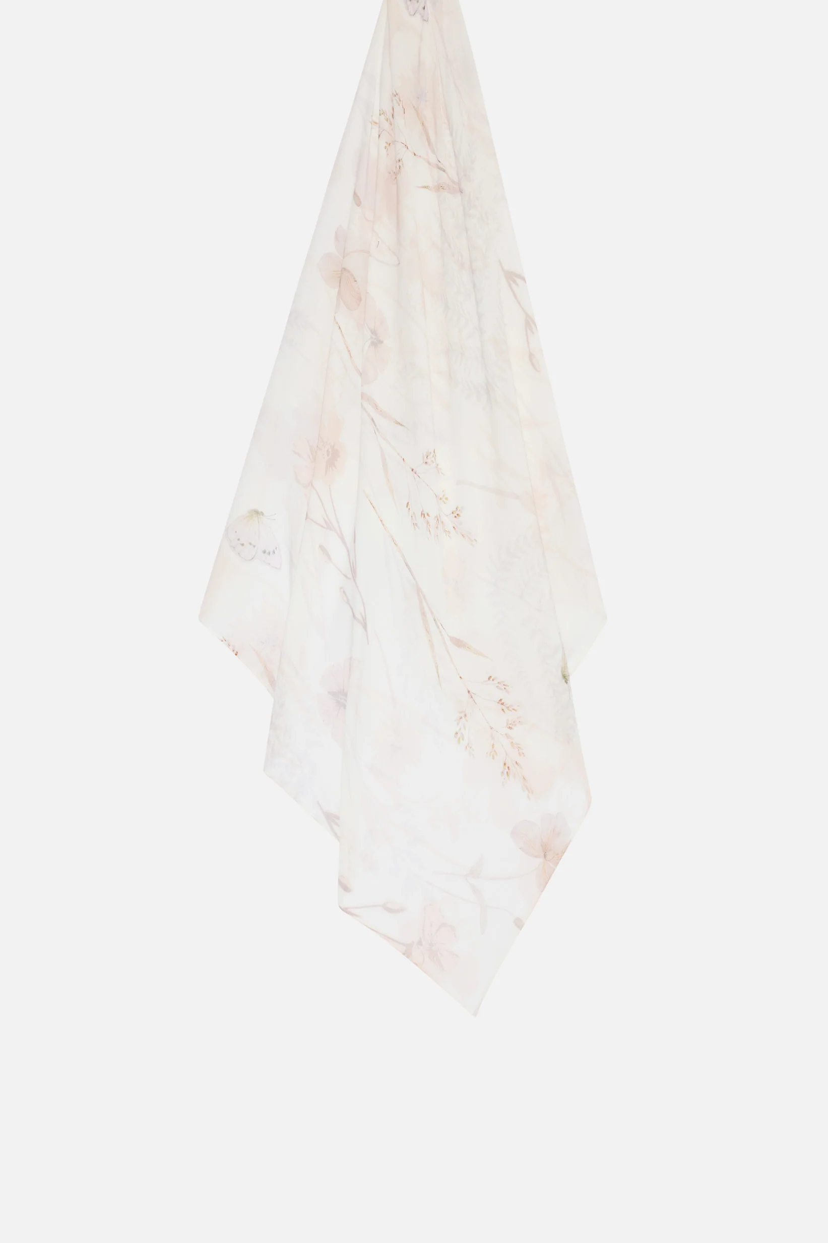 Weightless Woven Scarf | Brown Bouquet - Image 3