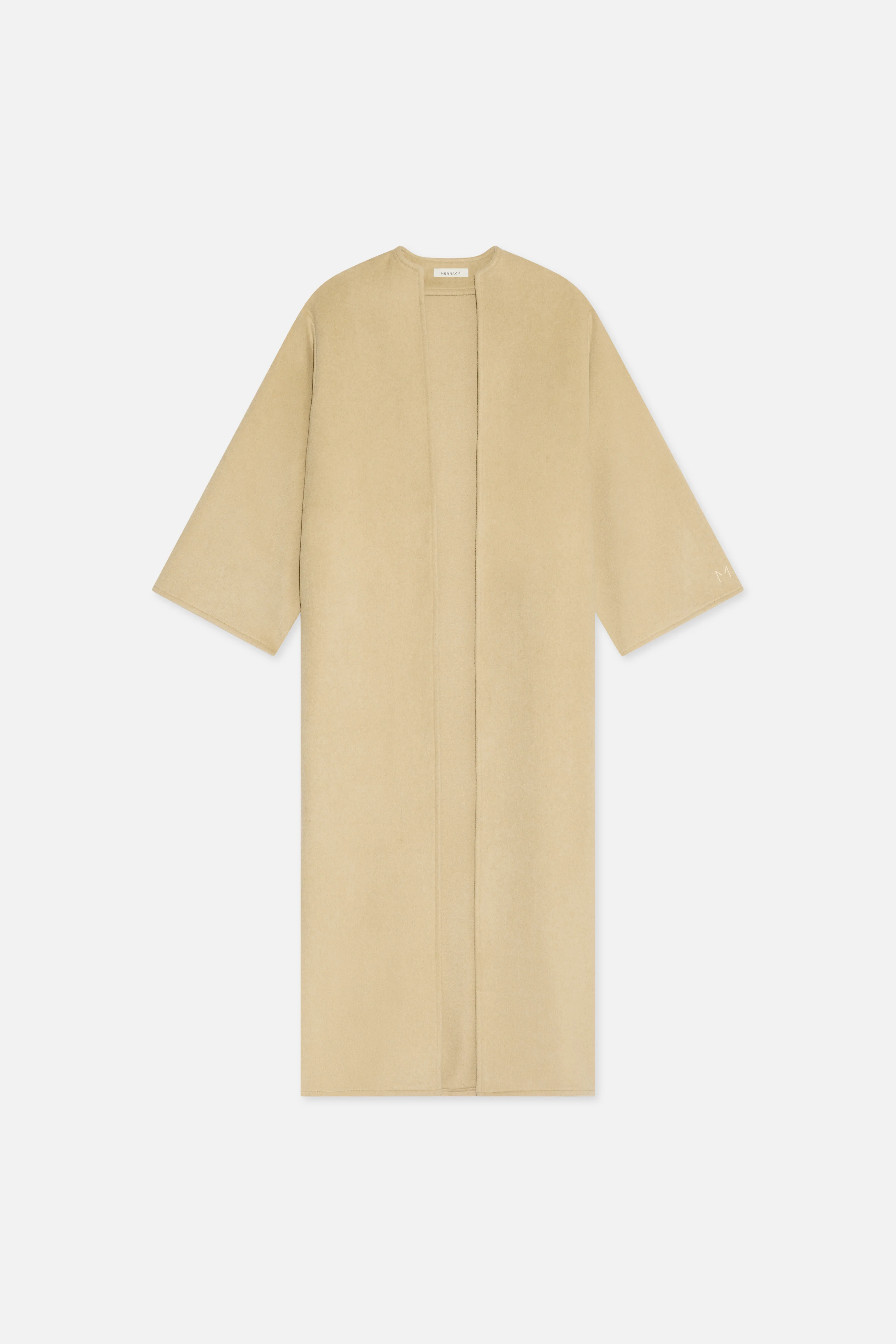 Wool Blend Abaya | Desert Clay - Image 4