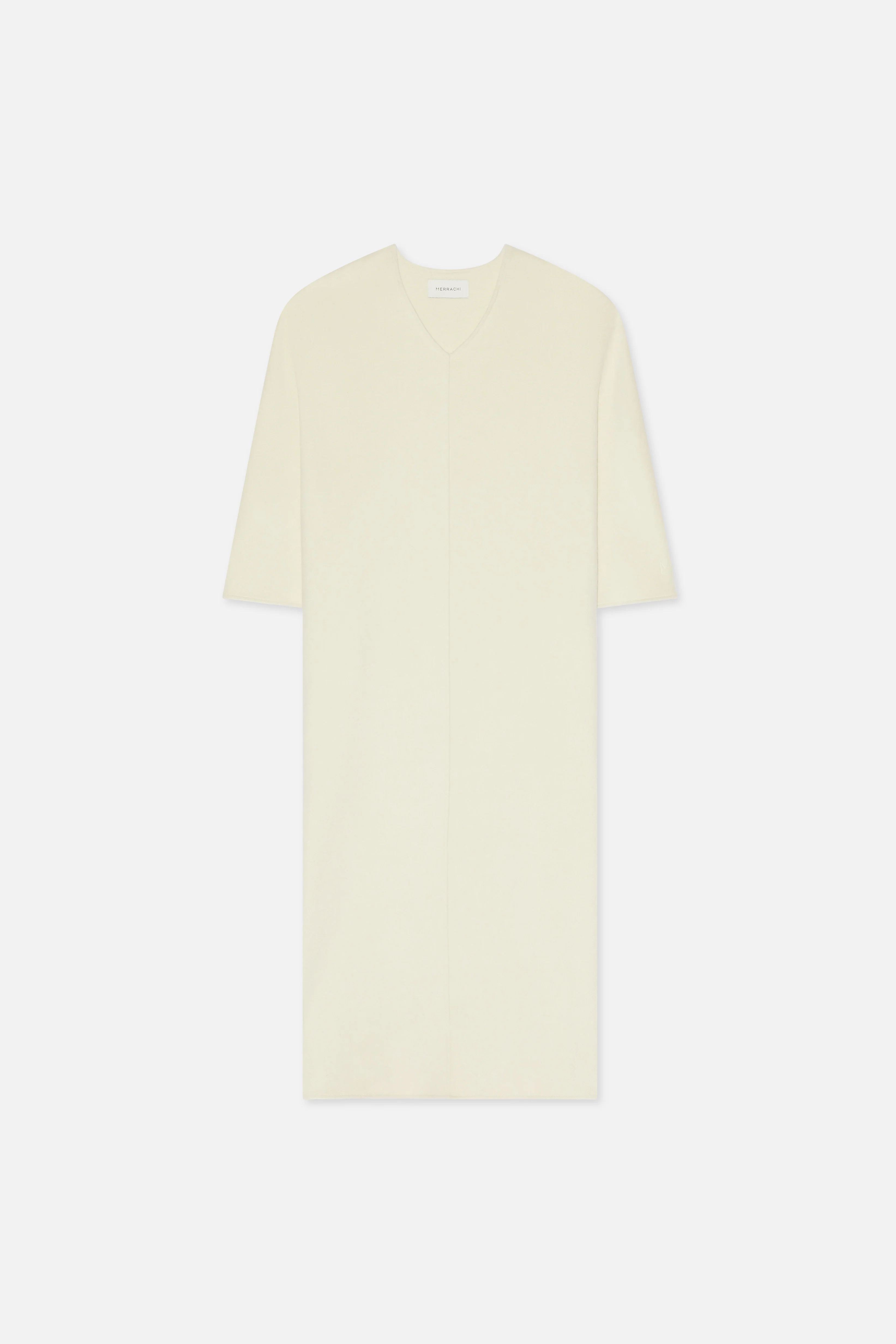 Wool Blend Dress | Cloud White - Image 5