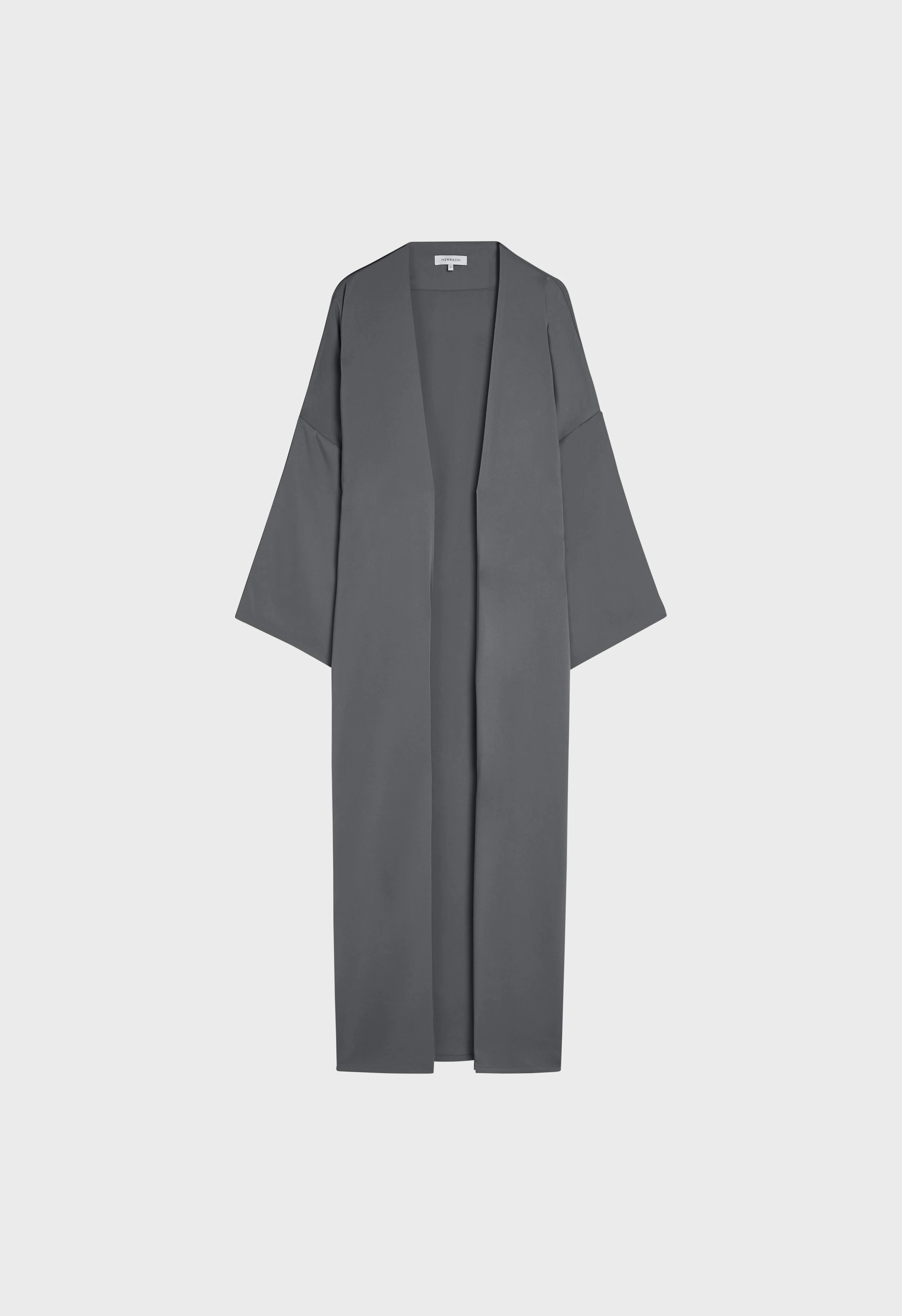 Summer Abaya | Dark Grey - Image 3