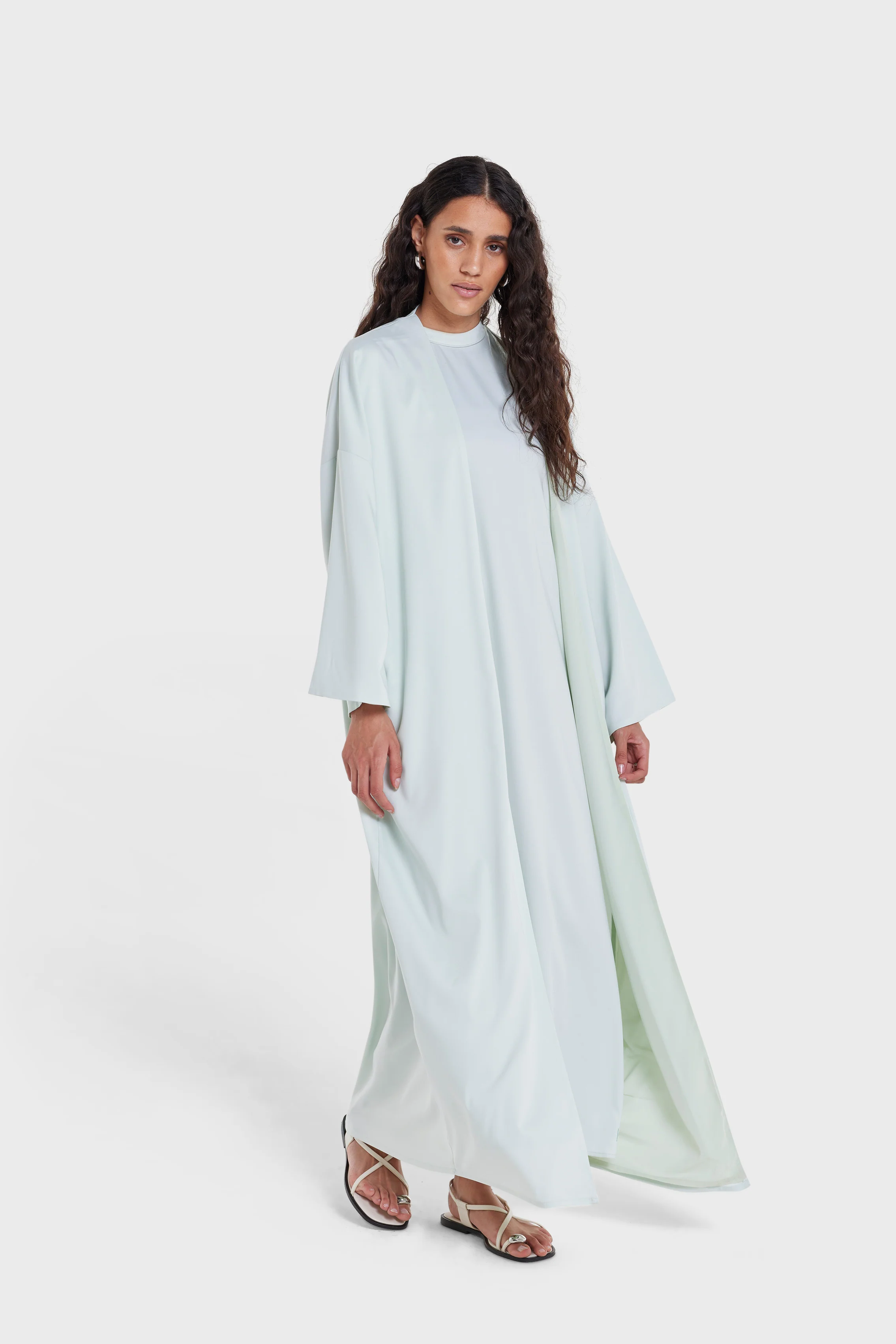 Summer Abaya | Light Blue - Image 2