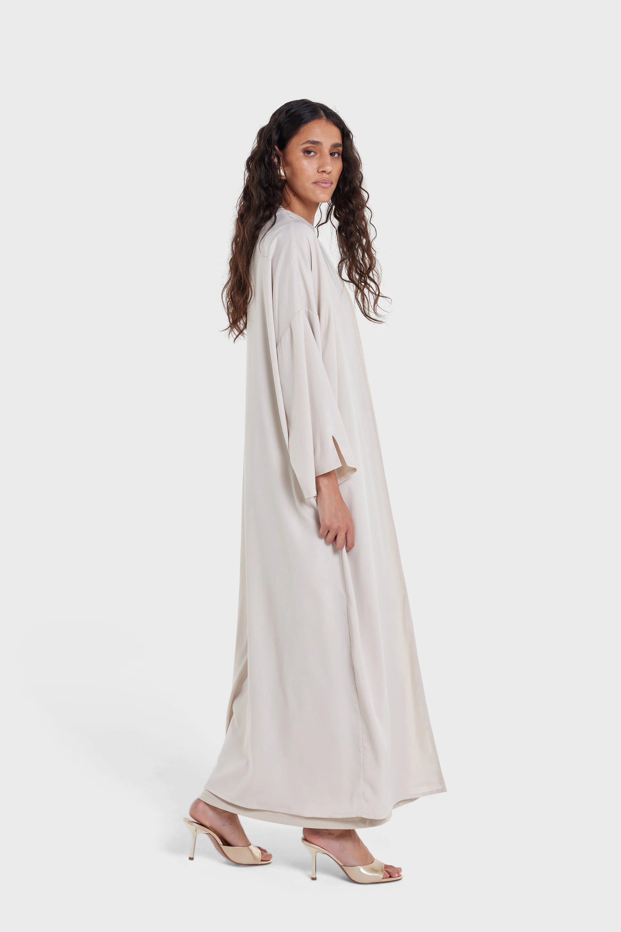 Summer Abaya | Moon Grey - Image 2