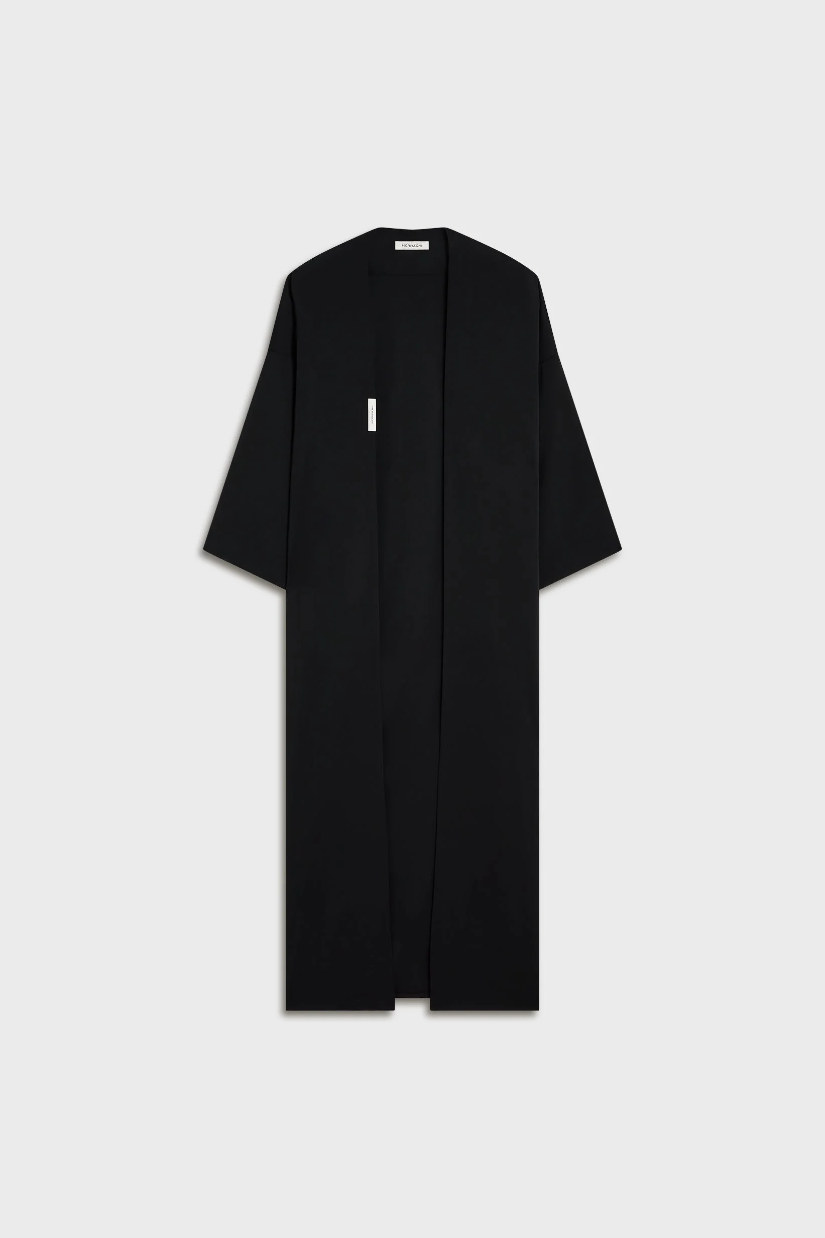 Woven Abaya Regular | Black - Image 4