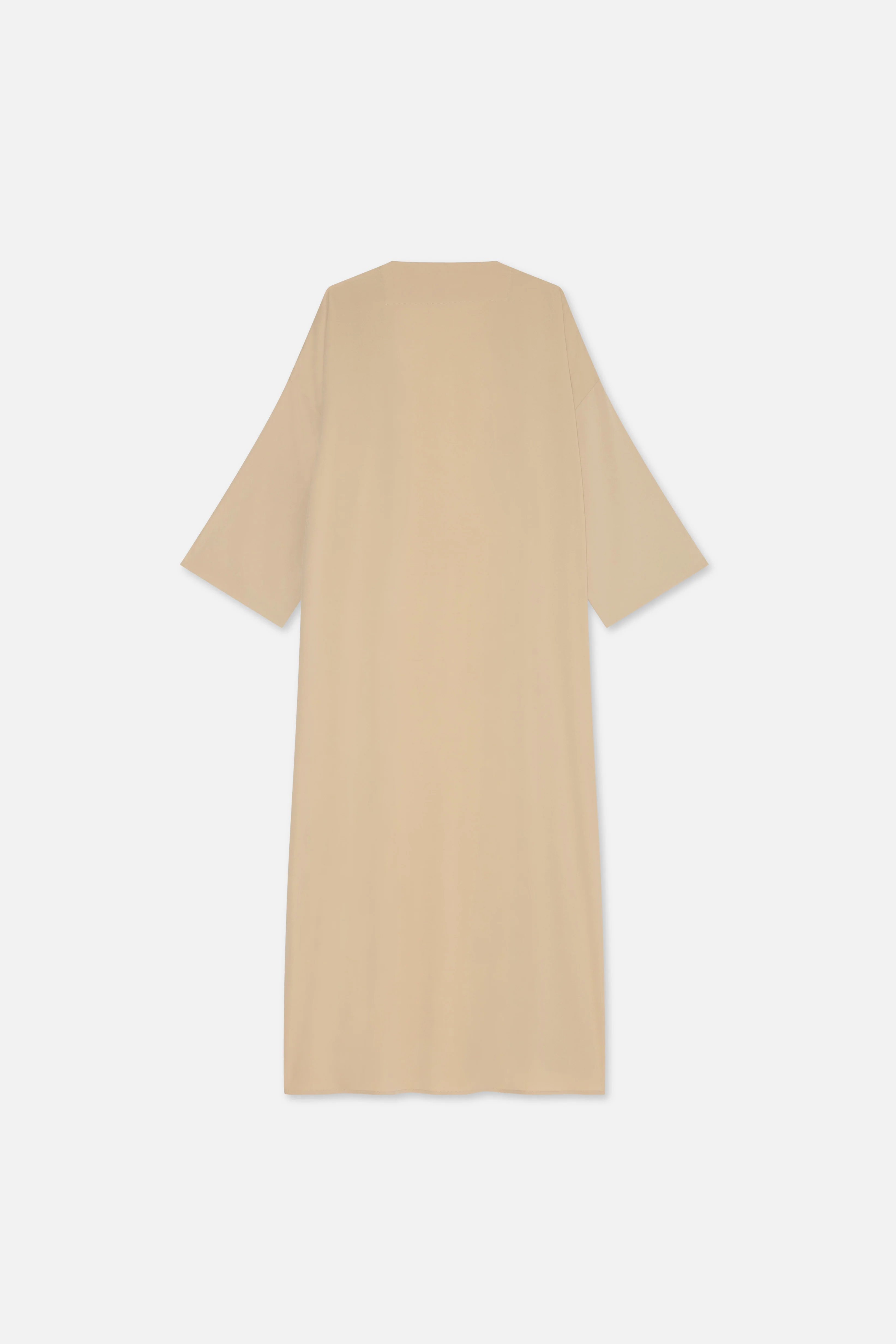 Woven Abaya Regular | Oat - Image 5