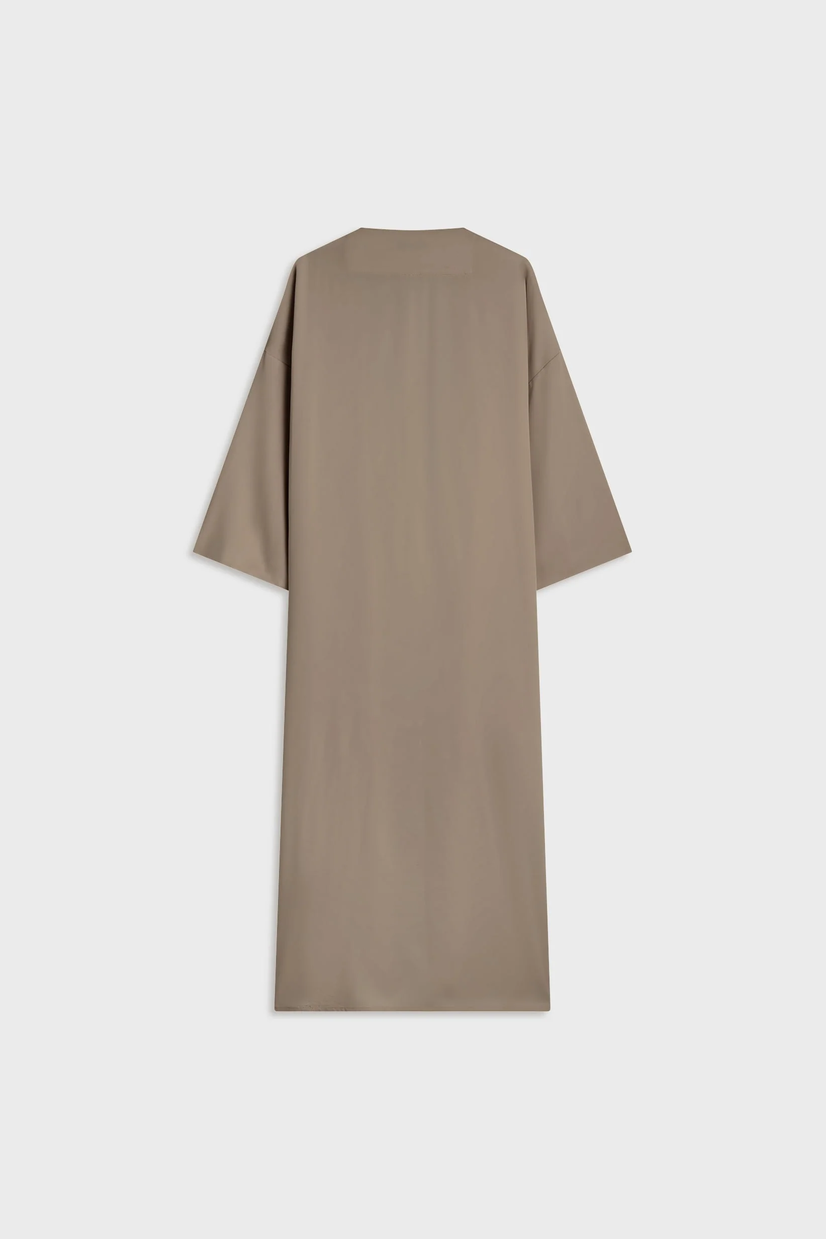 Woven Abaya Regular | Taupe - Image 5