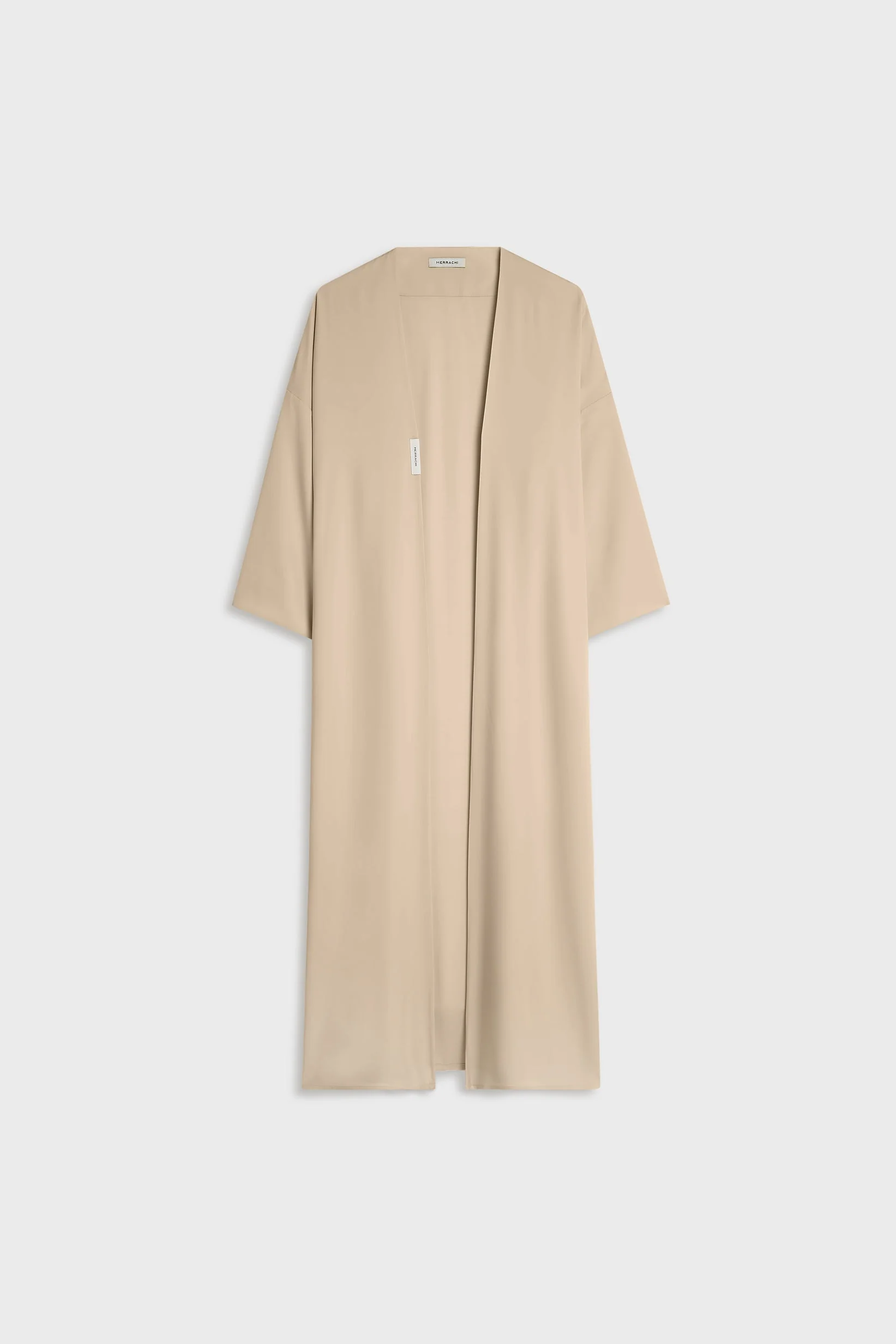 Woven Abaya Regular | Warm Butter - Image 4