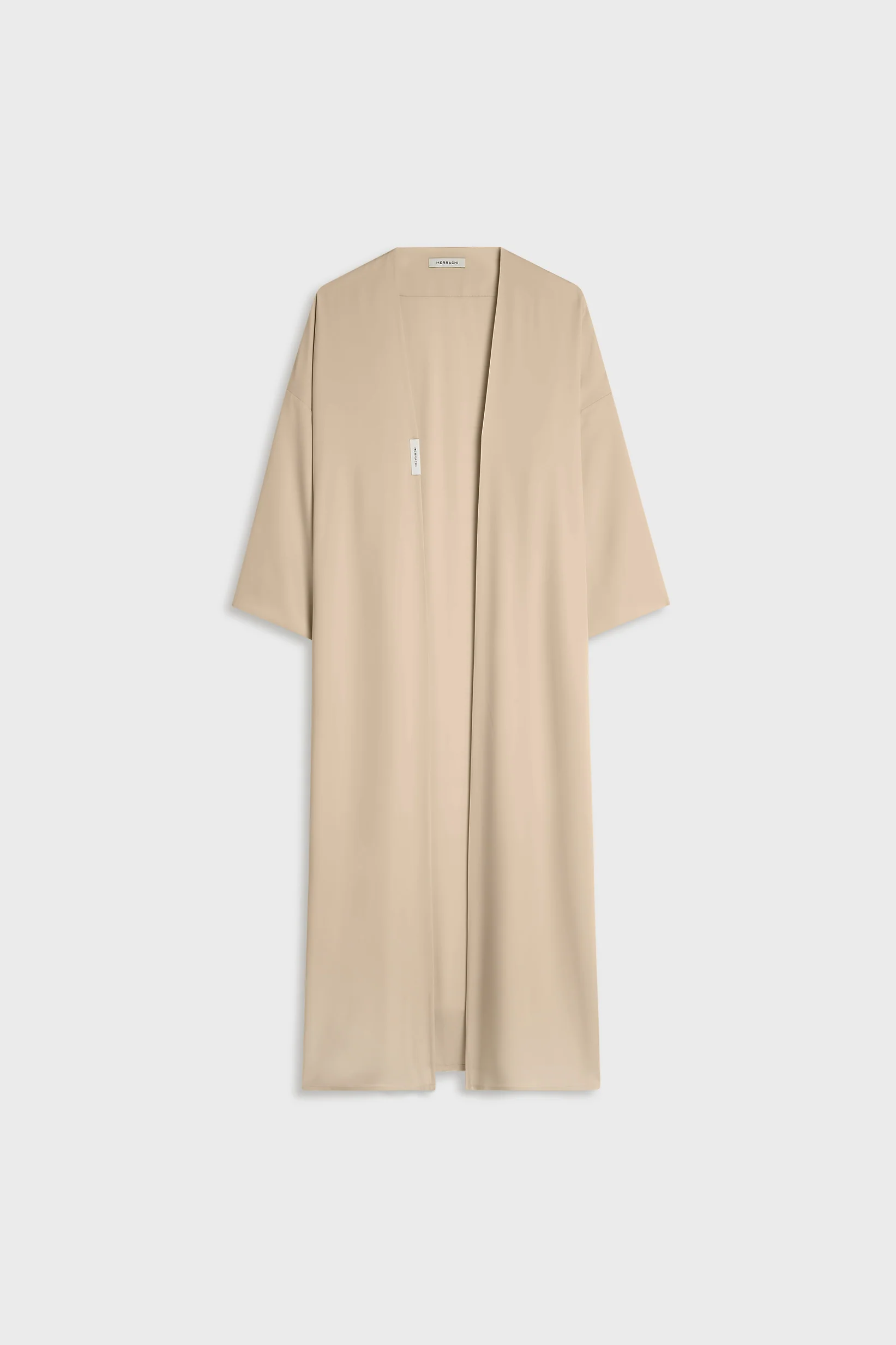Woven Abaya Short | Warm Butter - Image 4