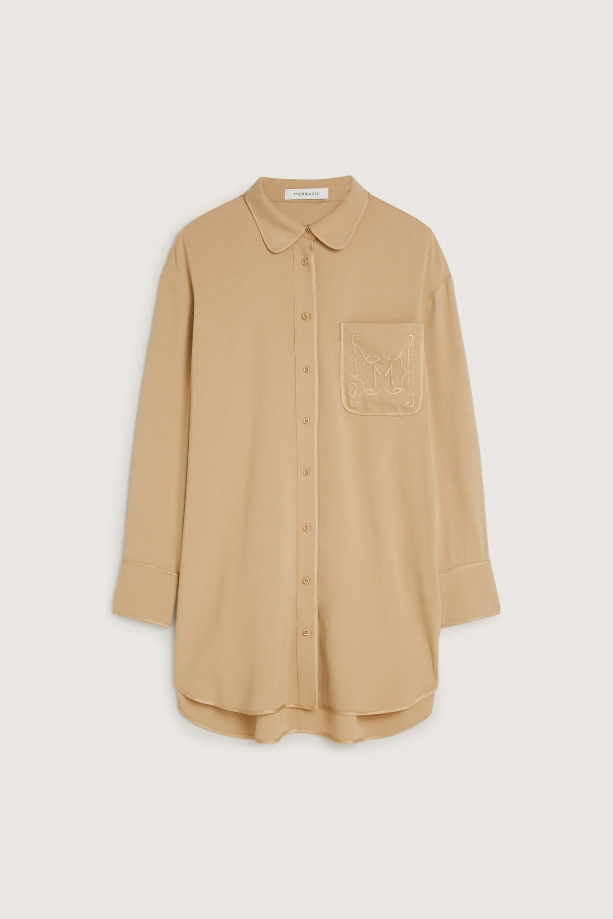 Woven Shirt | Almond - Image 3