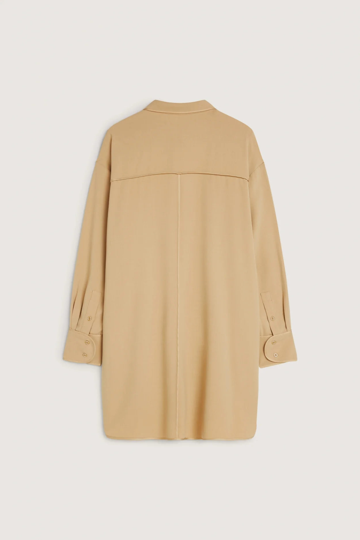 Woven Shirt | Almond - Image 4
