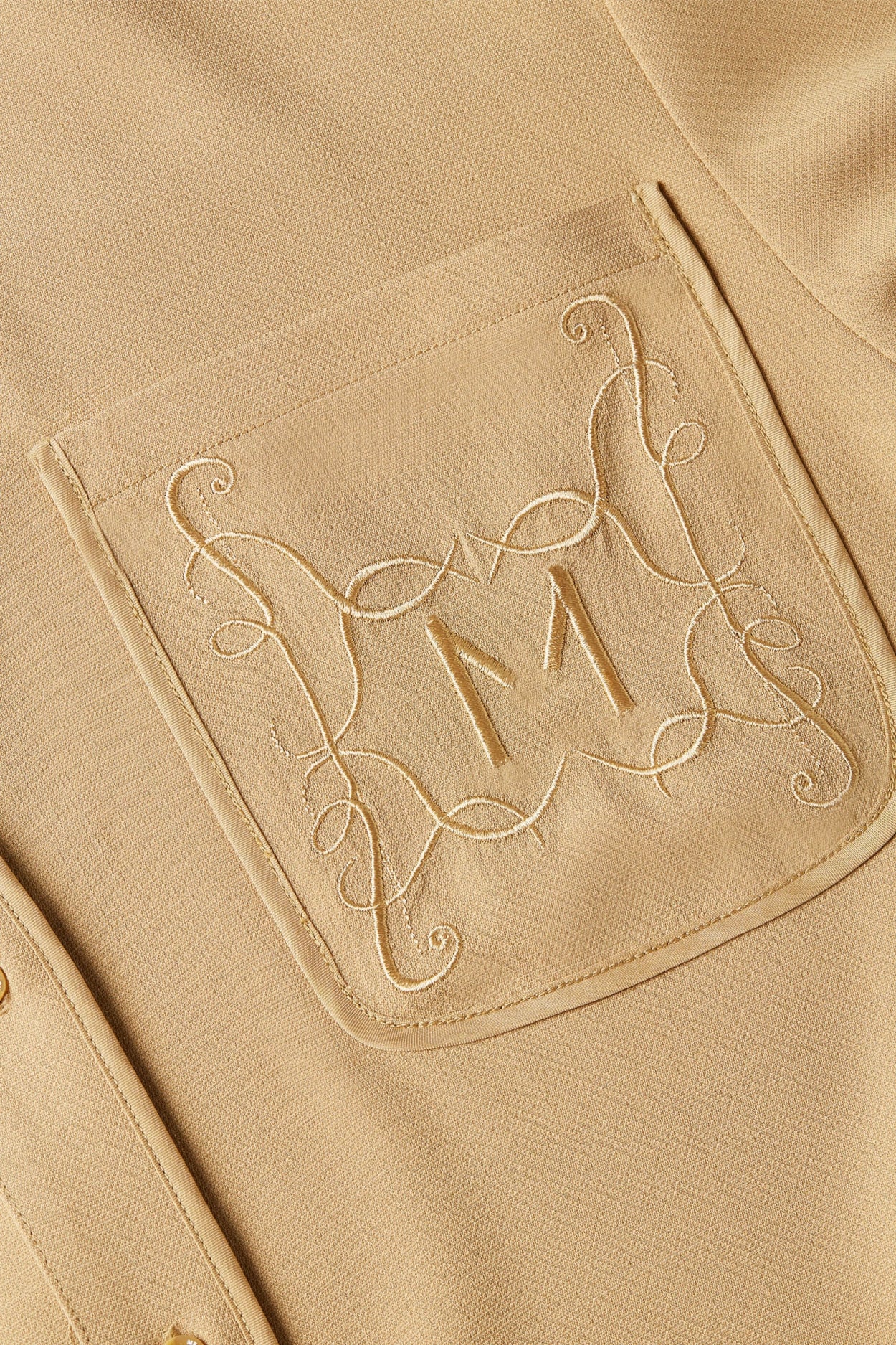 Woven Shirt | Almond - Image 5