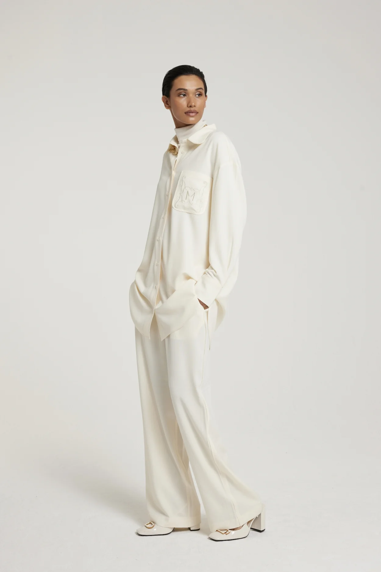 Woven Shirt | Off White - Image 2