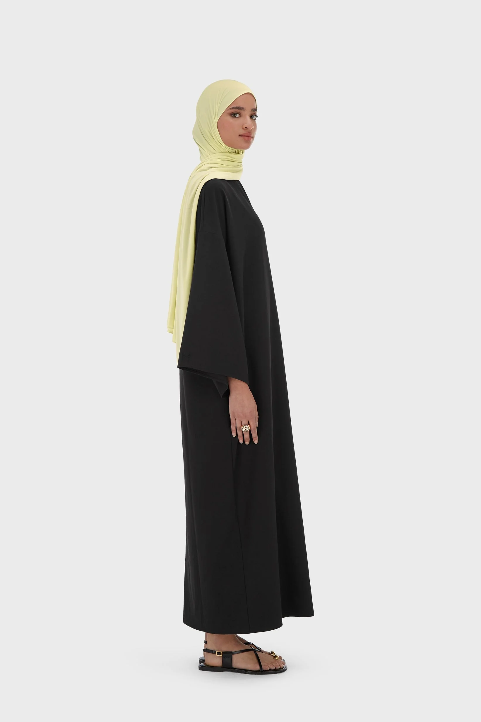 Wrap Abaya | Black - Image 2