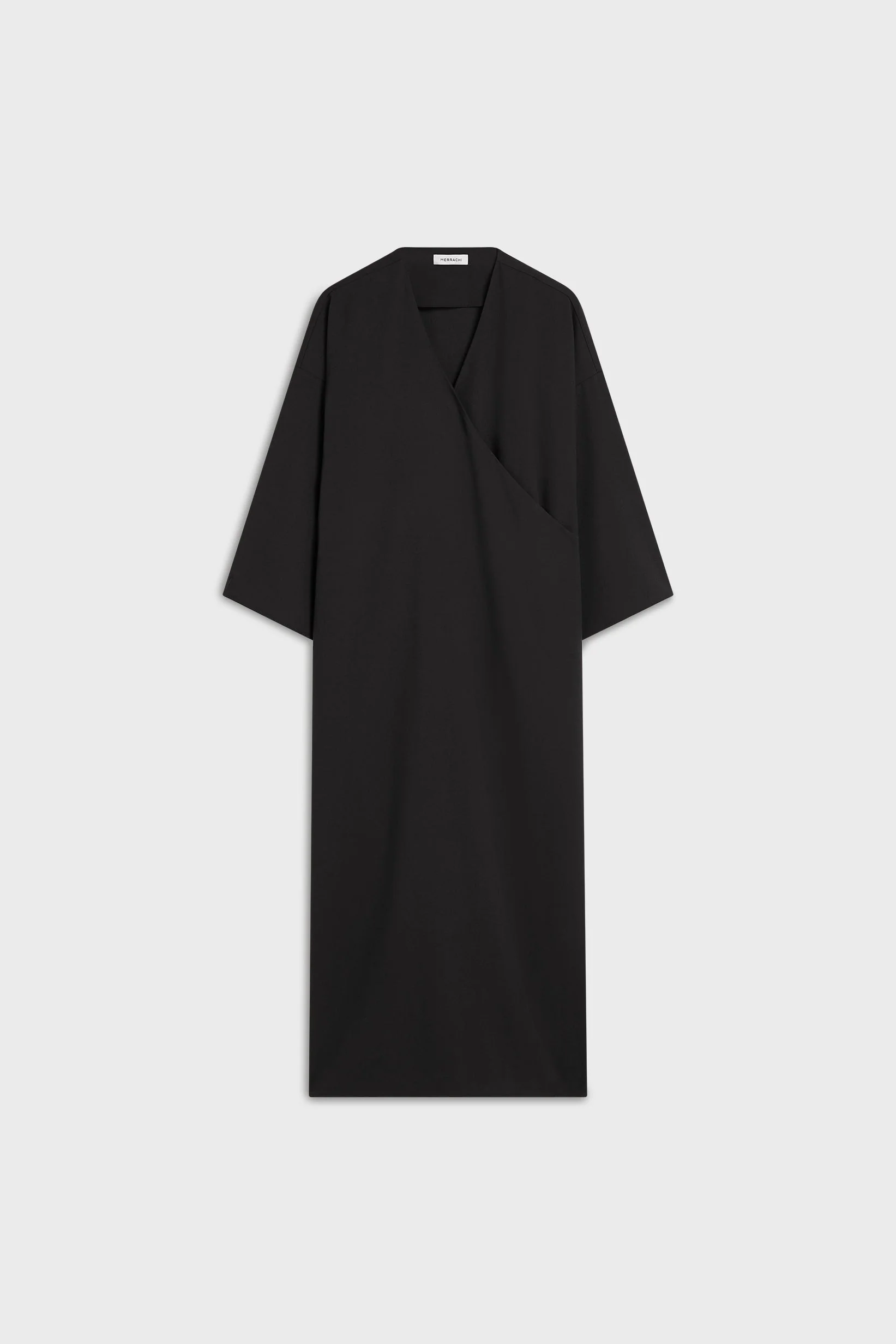 Wrap Abaya | Black - Image 4