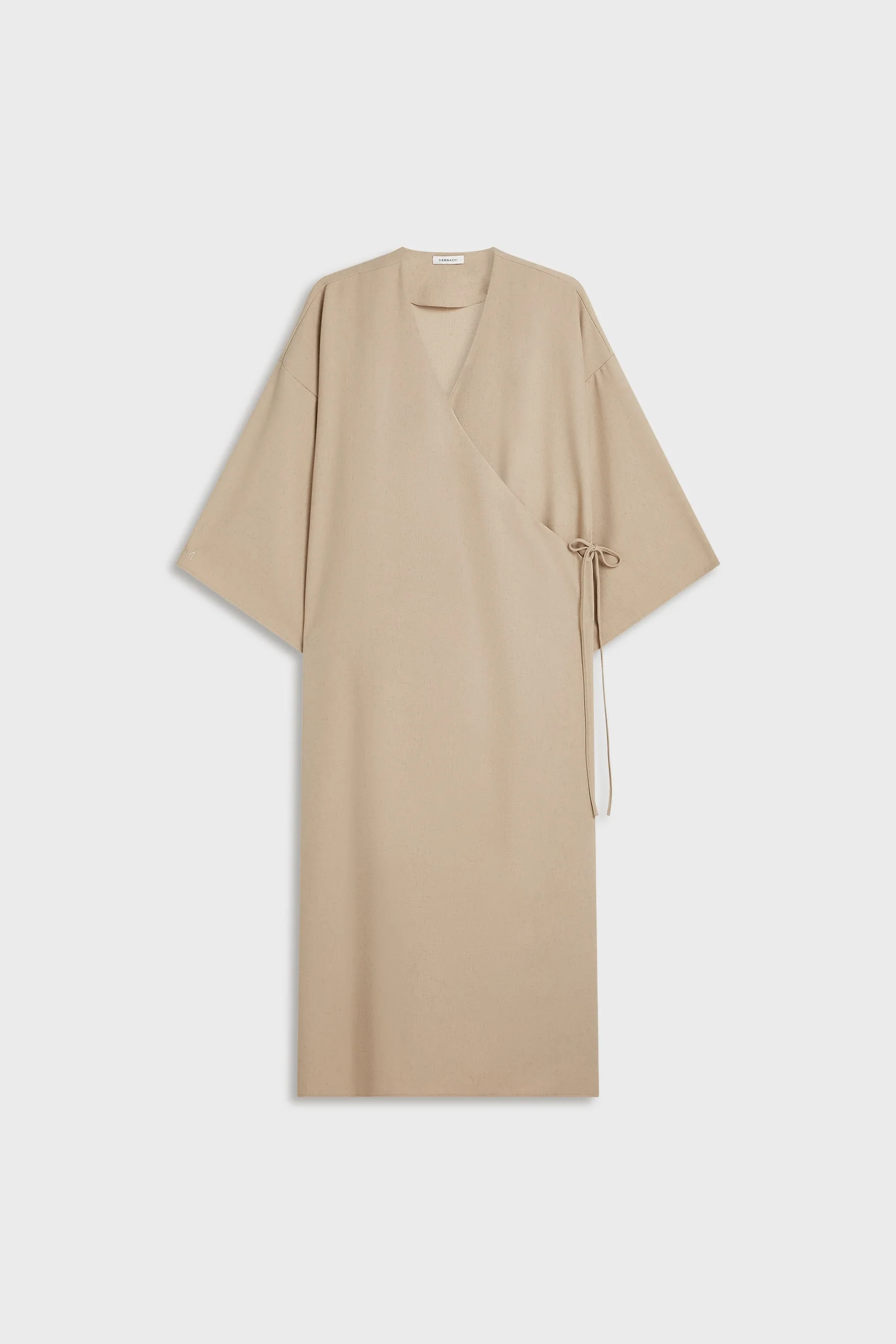 Wrap Abaya | White Pepper - Image 4