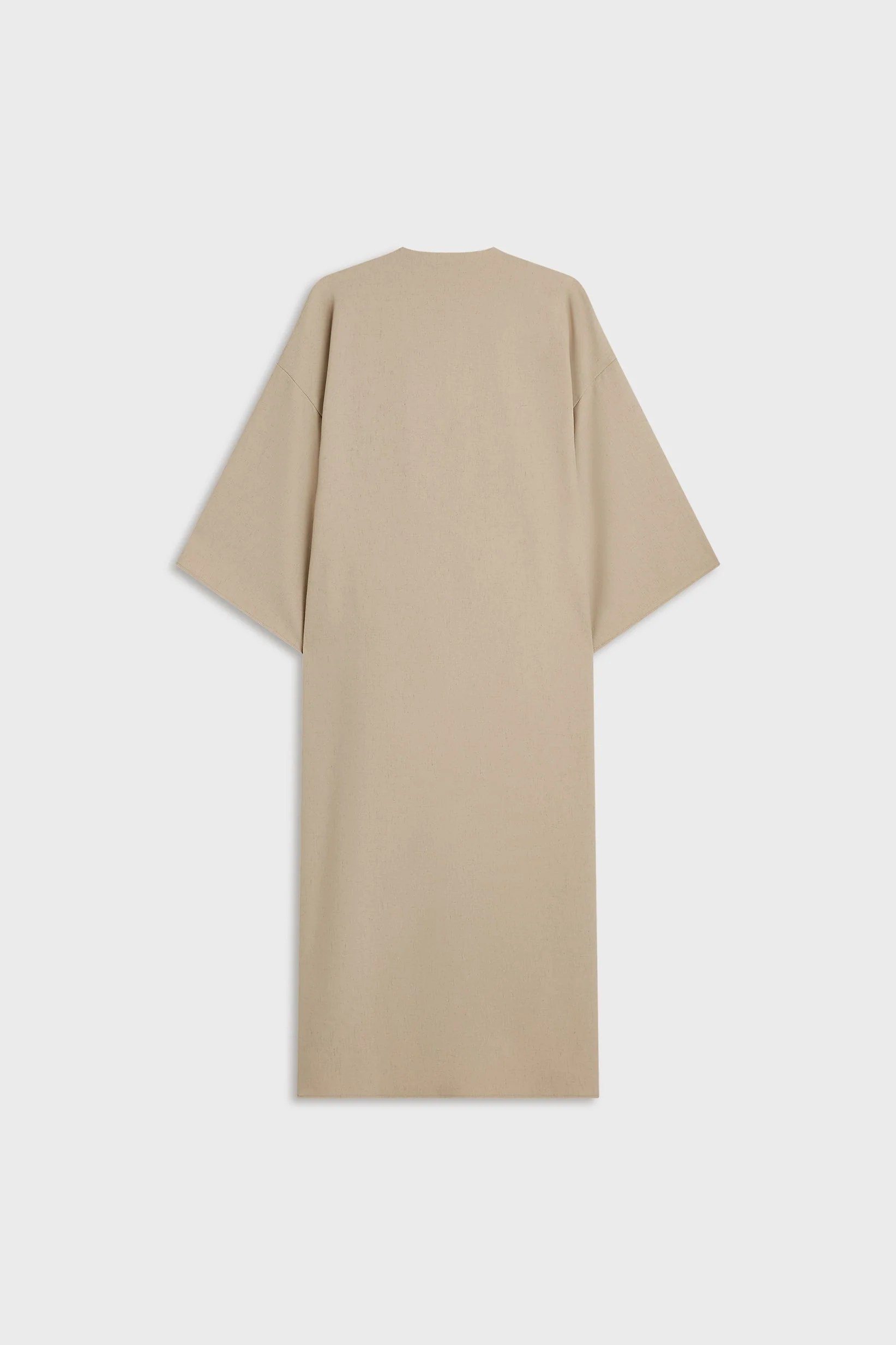 Wrap Abaya | White Pepper - Image 5