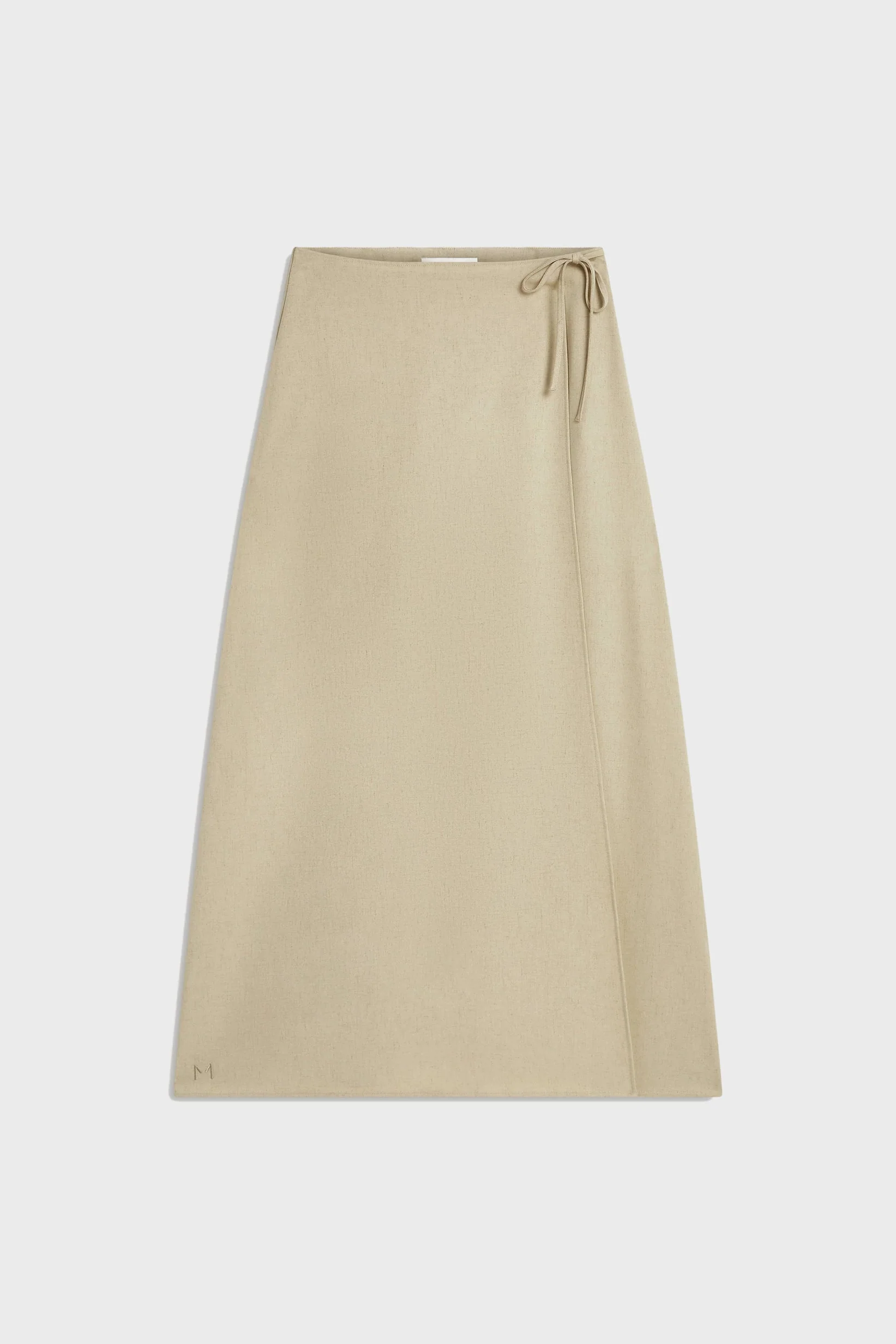 Wrap Skirt | Warm Khaki - Image 4