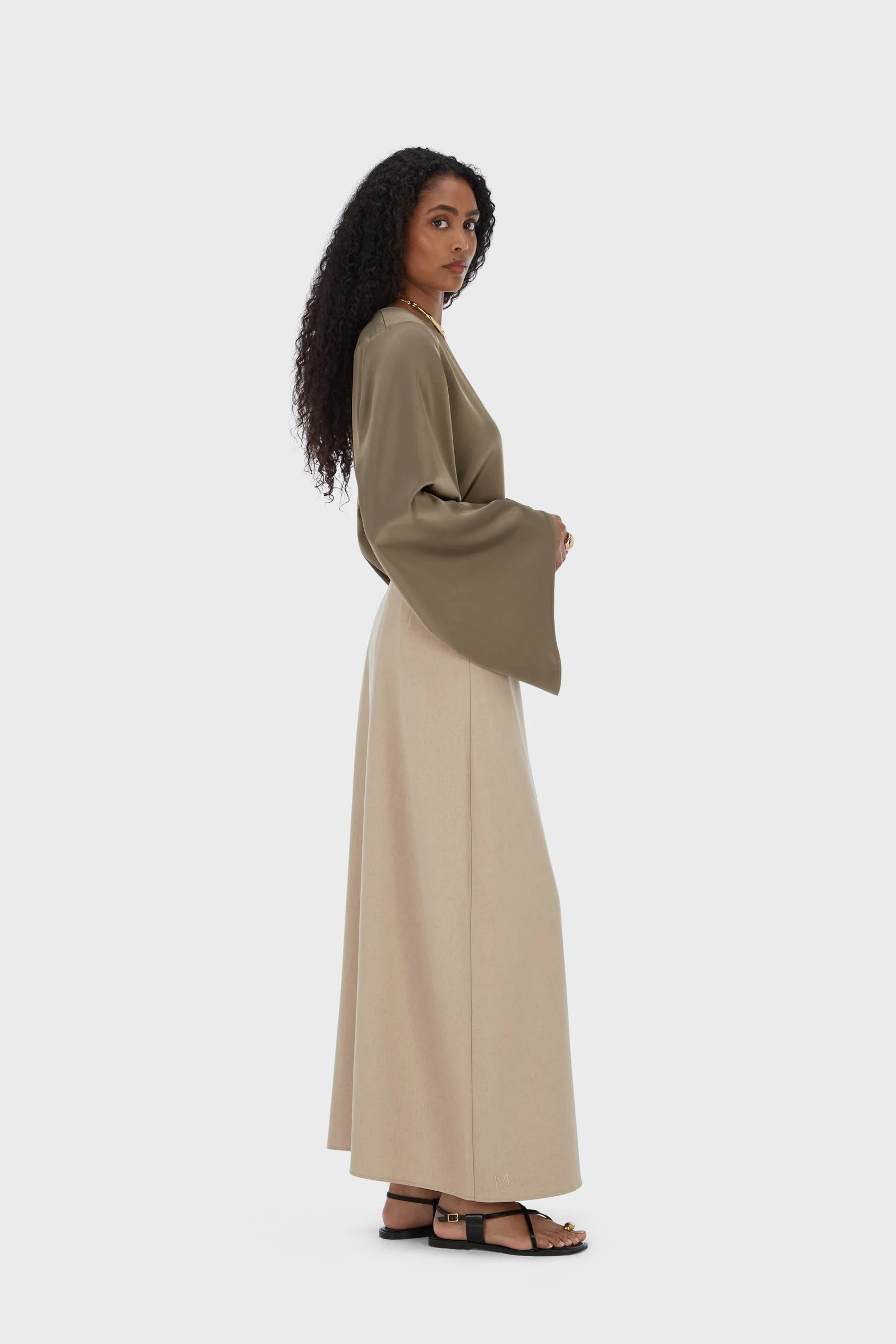 Wrap Skirt | White Pepper - Image 2