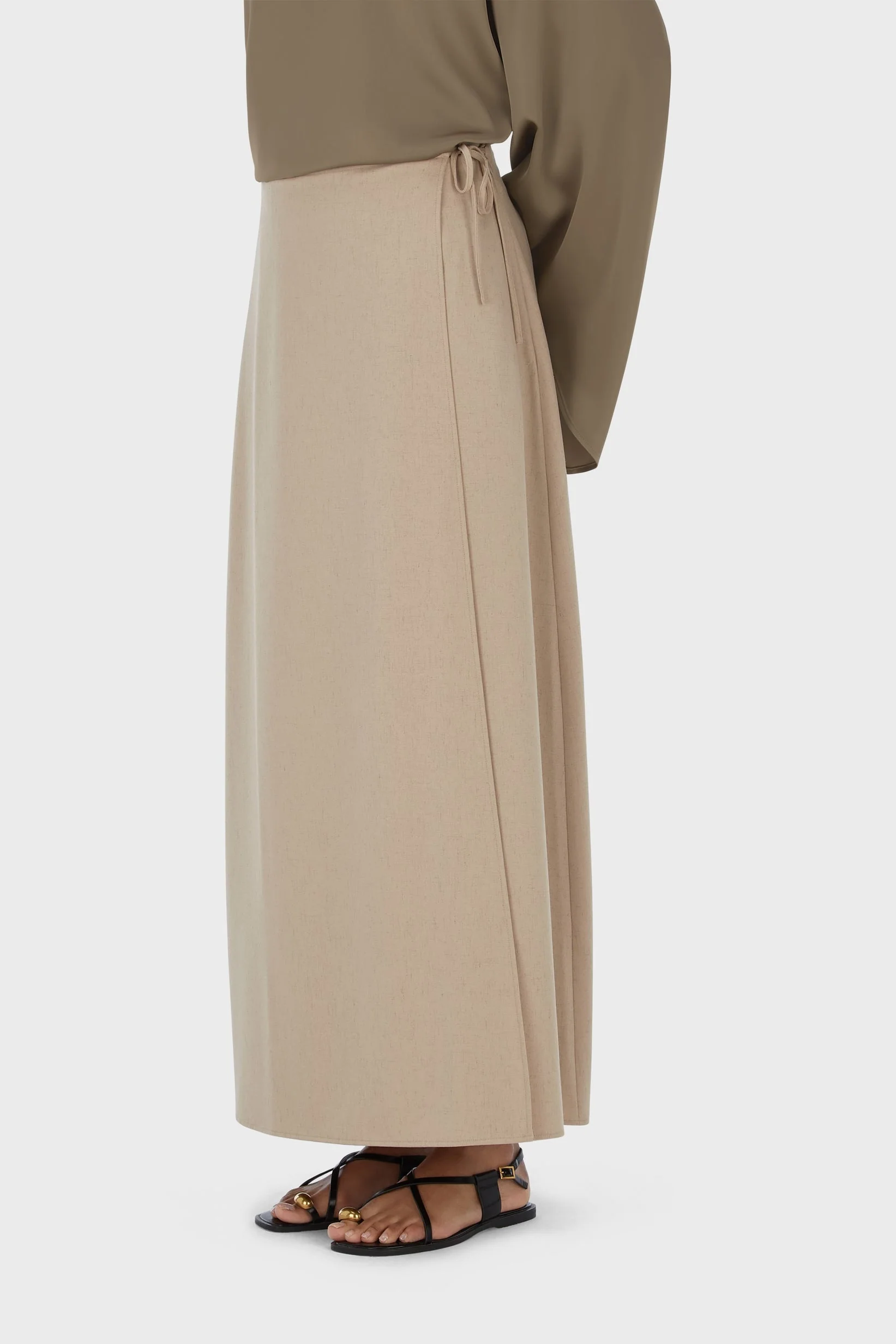 Wrap Skirt | White Pepper - Image 3